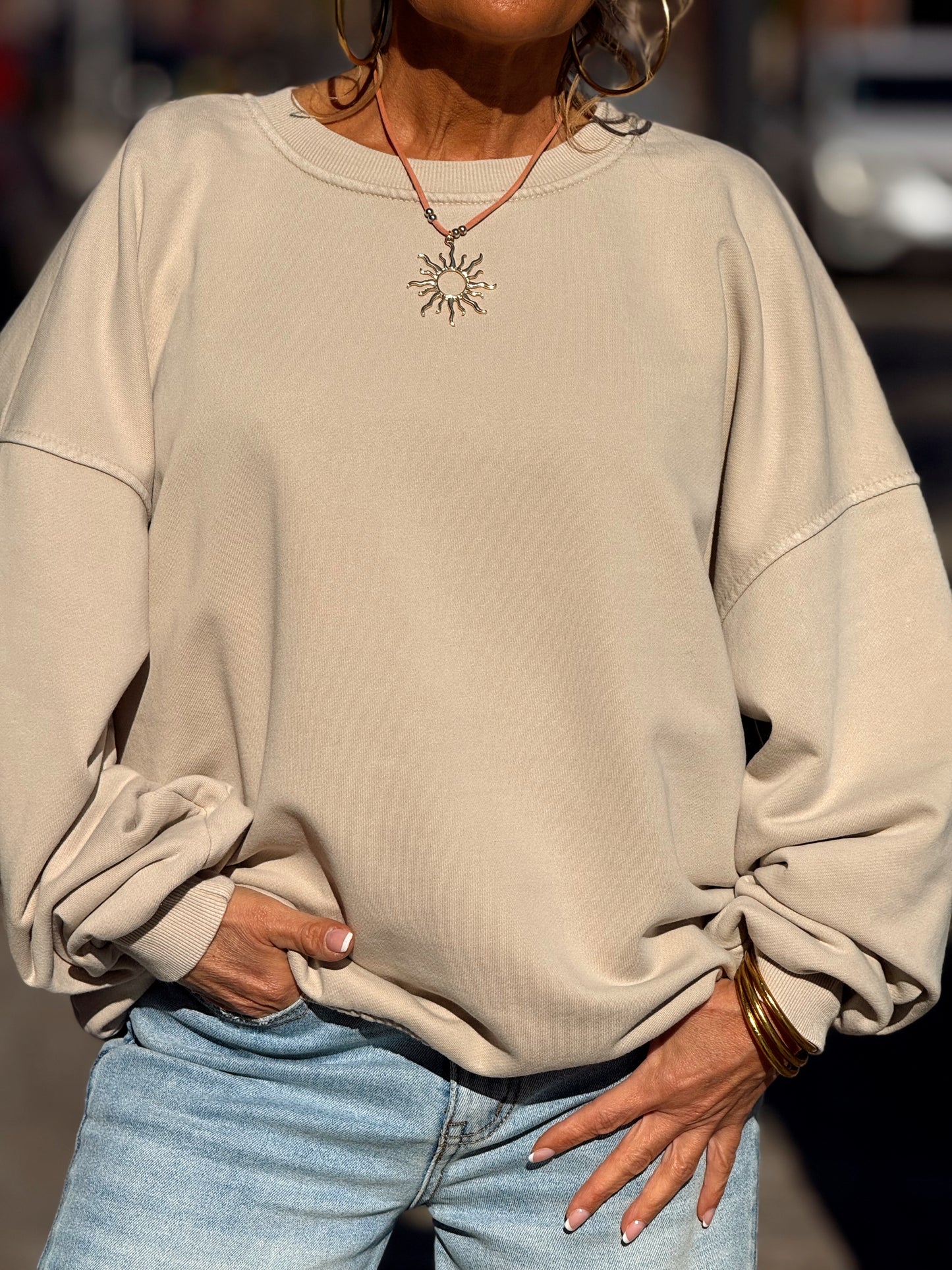 SUDADERA MILA MULTICOLOR