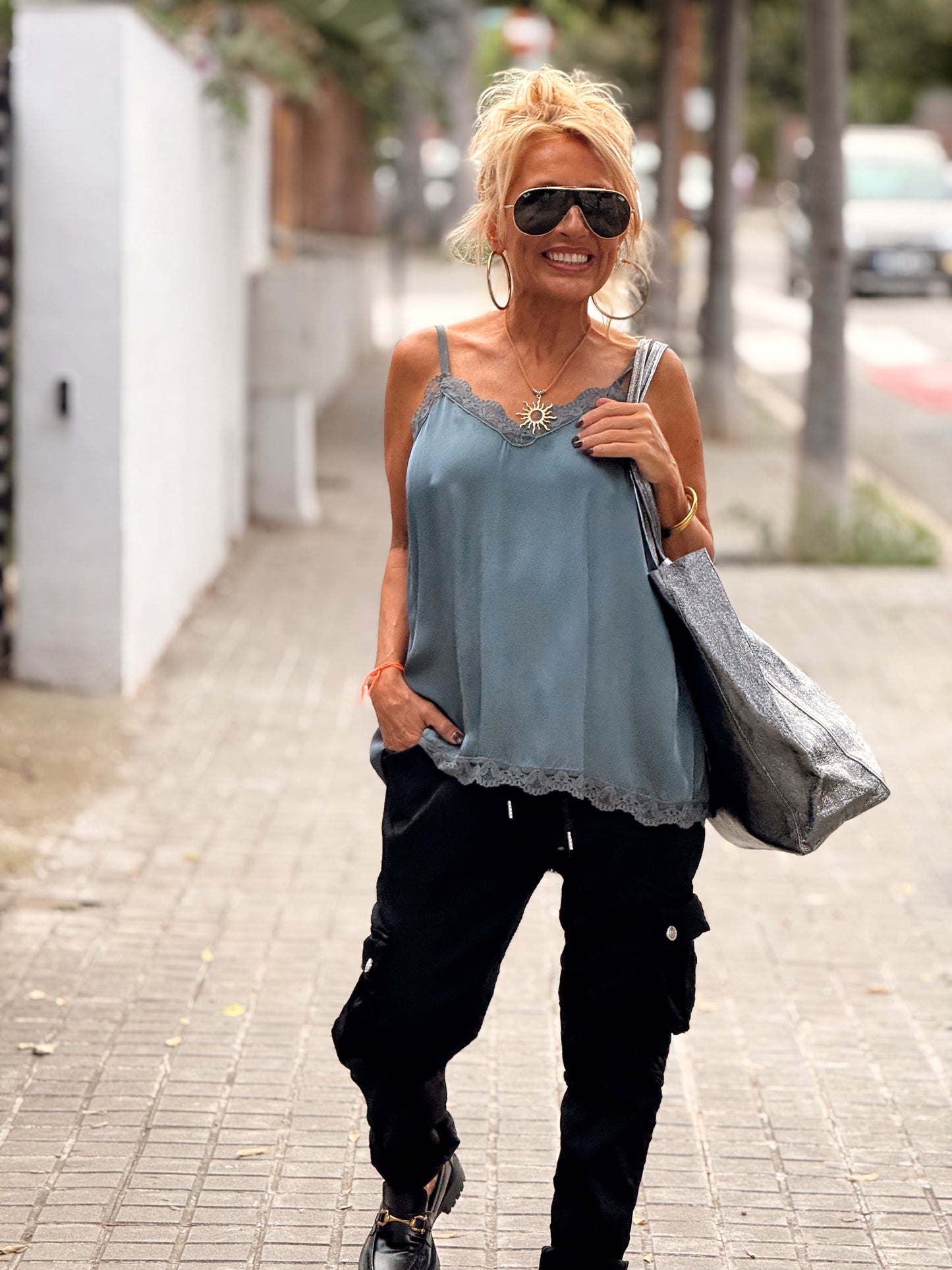 PANTALON CARGO OLIVER MULTICOLOR