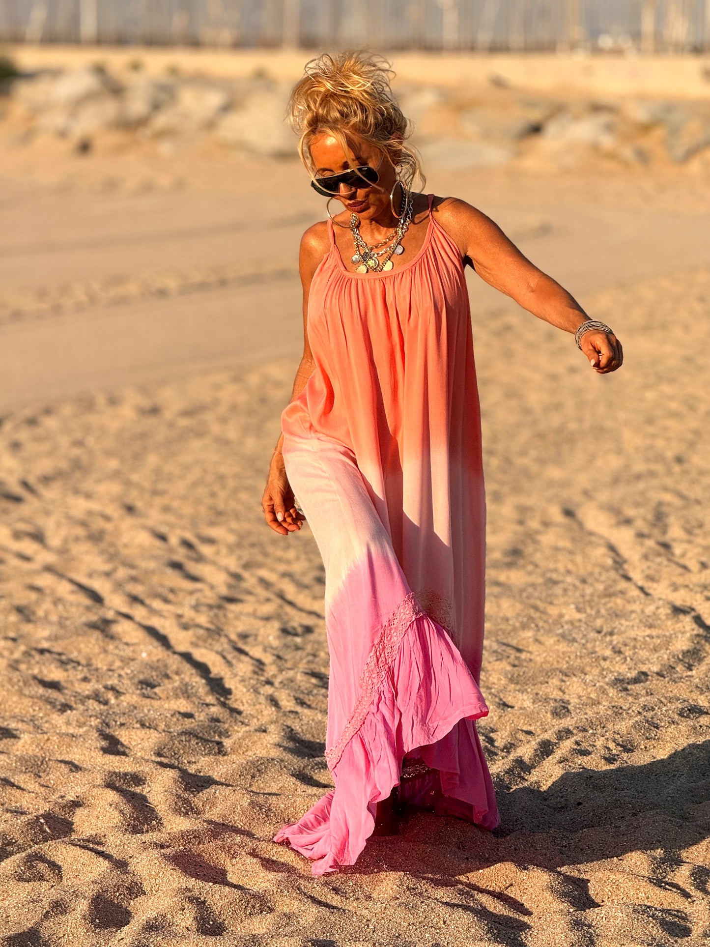 VESTIDO TIRANTE TYE&DYE MULTICOLOR