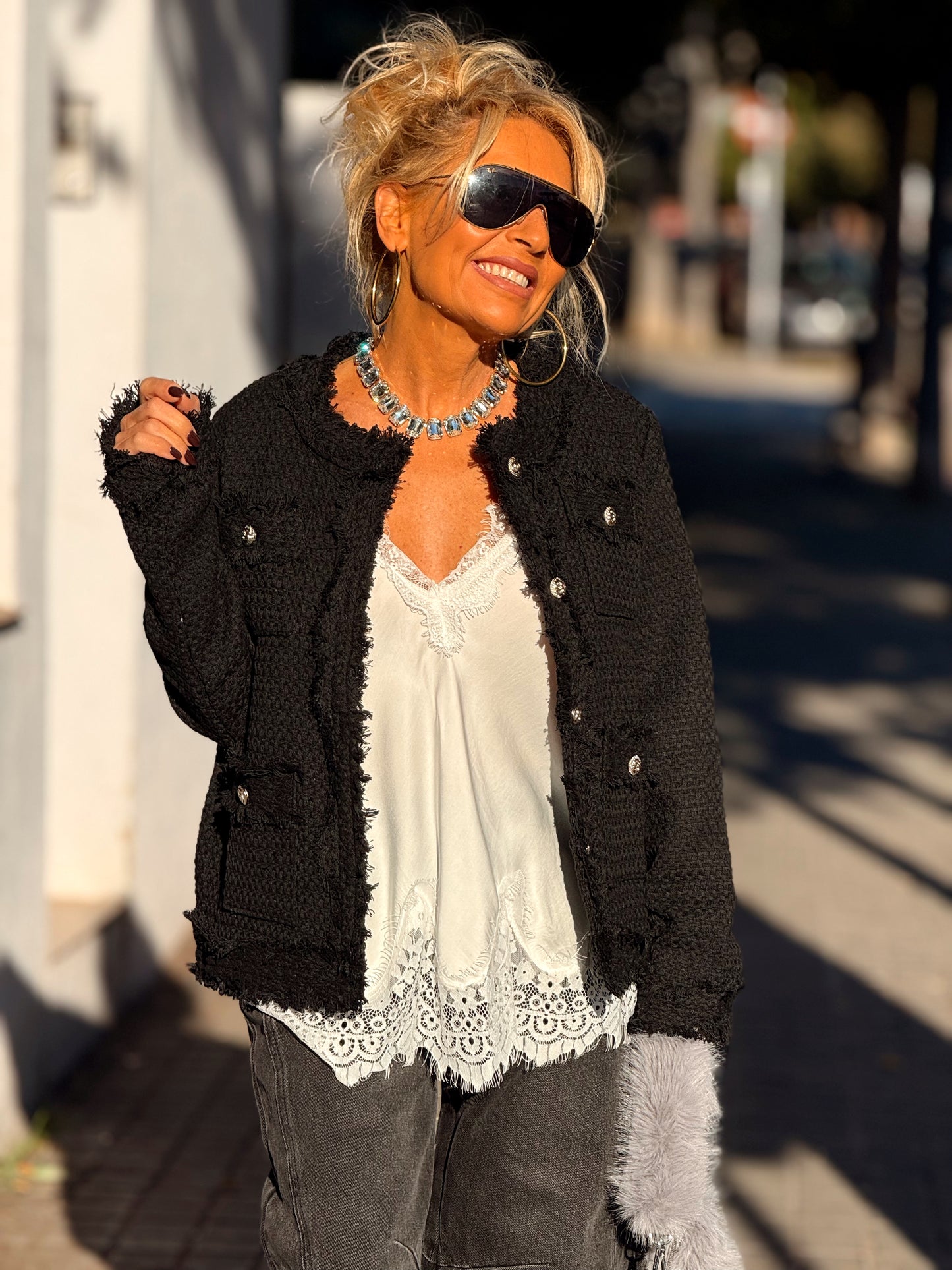 CHAQUETA CHANEL NEGRO