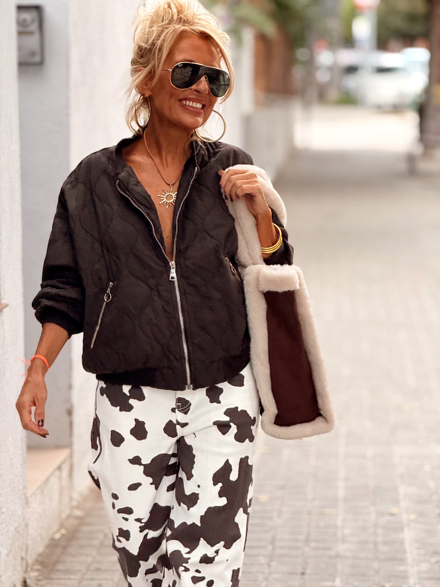 BOMBER FILIPA MULTICOLOR