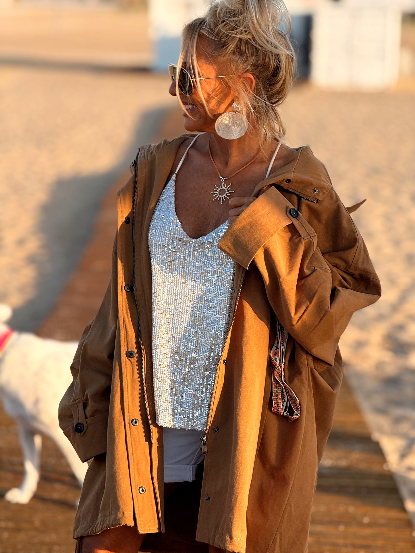 PARKA OVERSIZE SOFIA MULTICOLOR