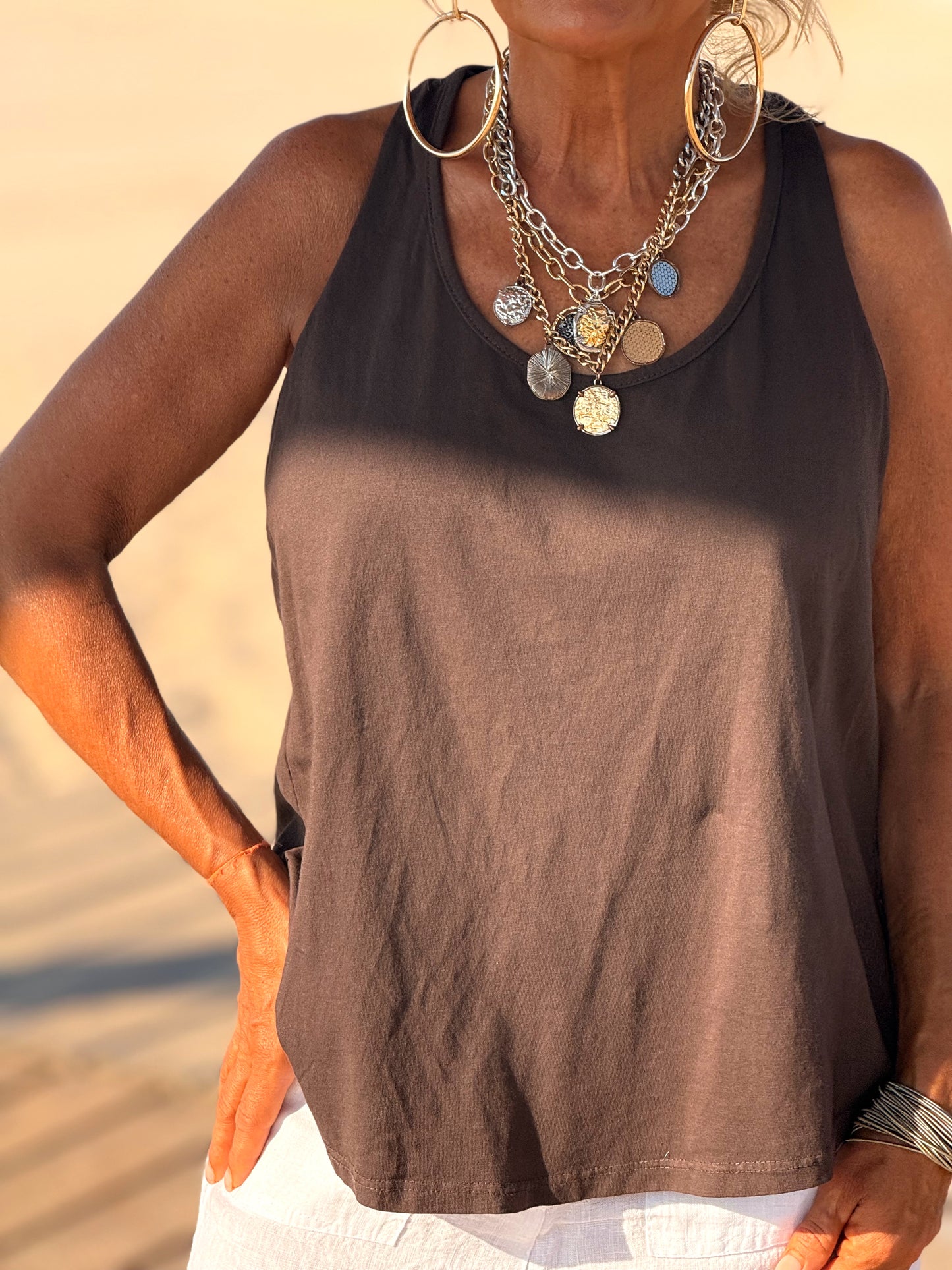 TOP ENTRELAZO MULTICOLOR