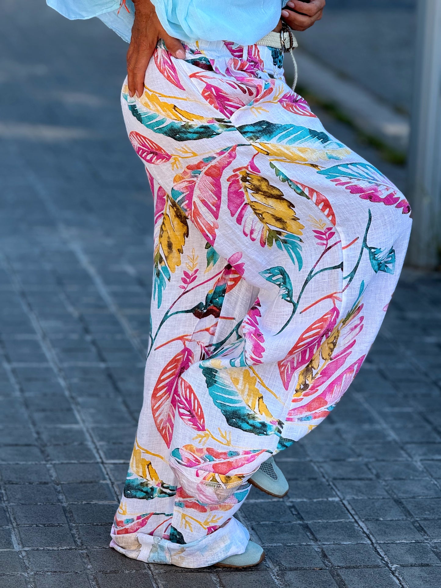 PANTALÓN ESTAMPADO FATY MULTICOLOR