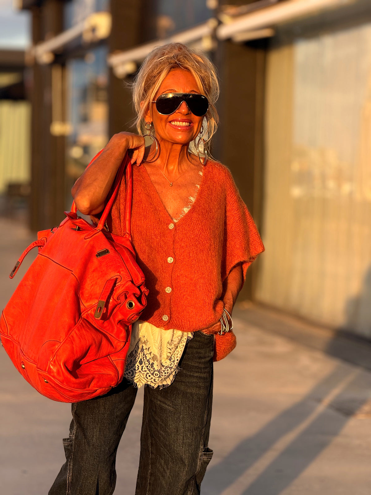 CHALECO OVERSIZE MARIANA MULTICOLOR