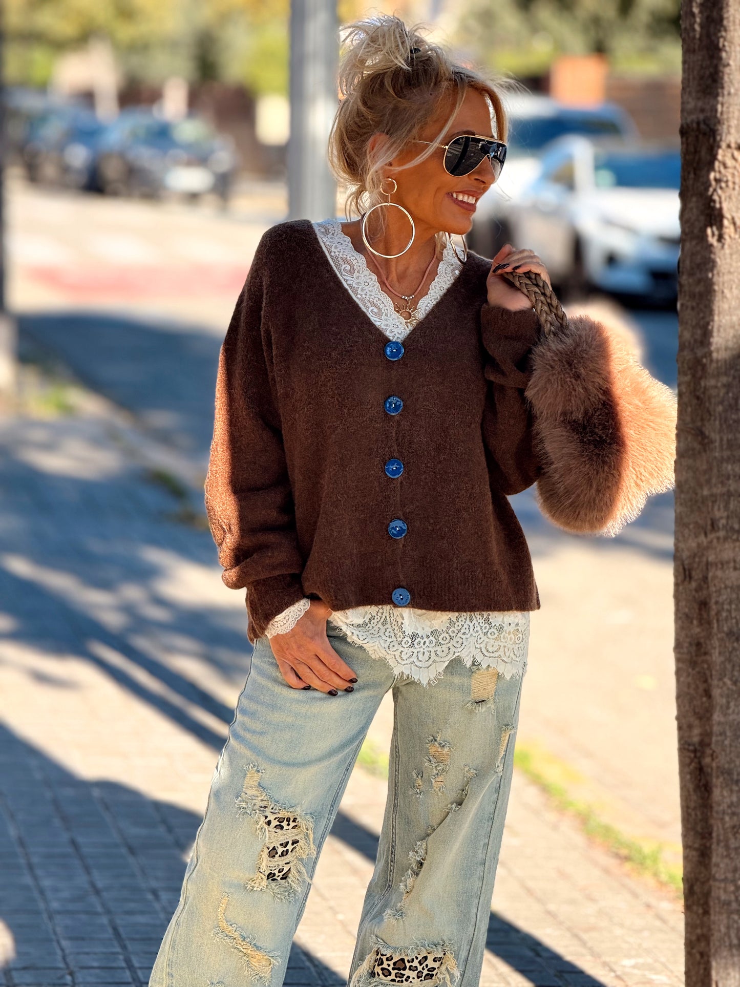 CARDIGAN LOLA MULTICOLOR