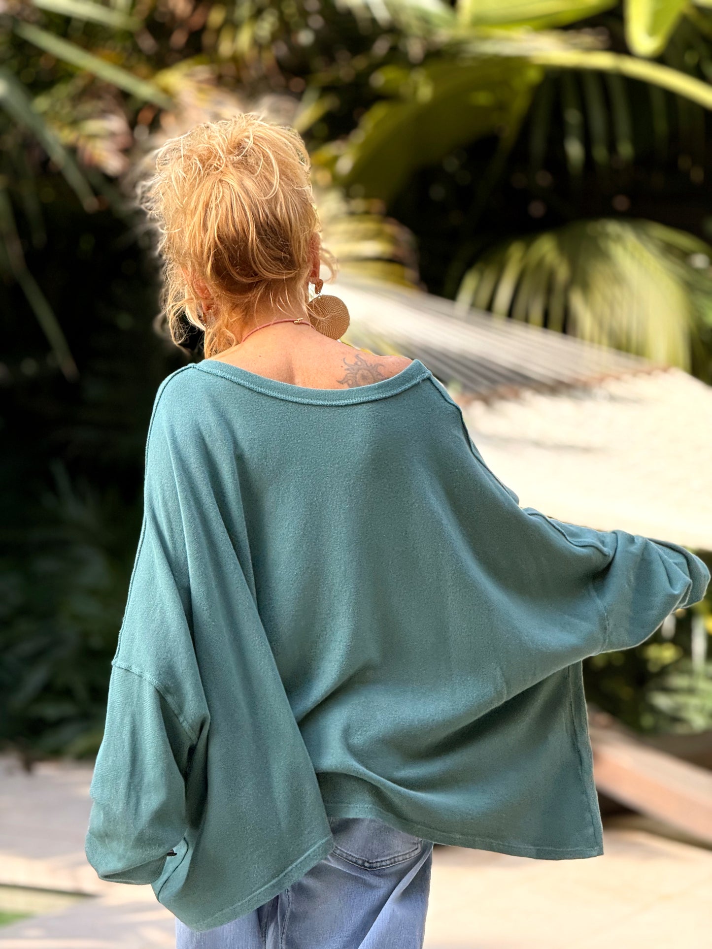 CAMISETA SUPER OVERSIZE SHILA MULTICOLOR