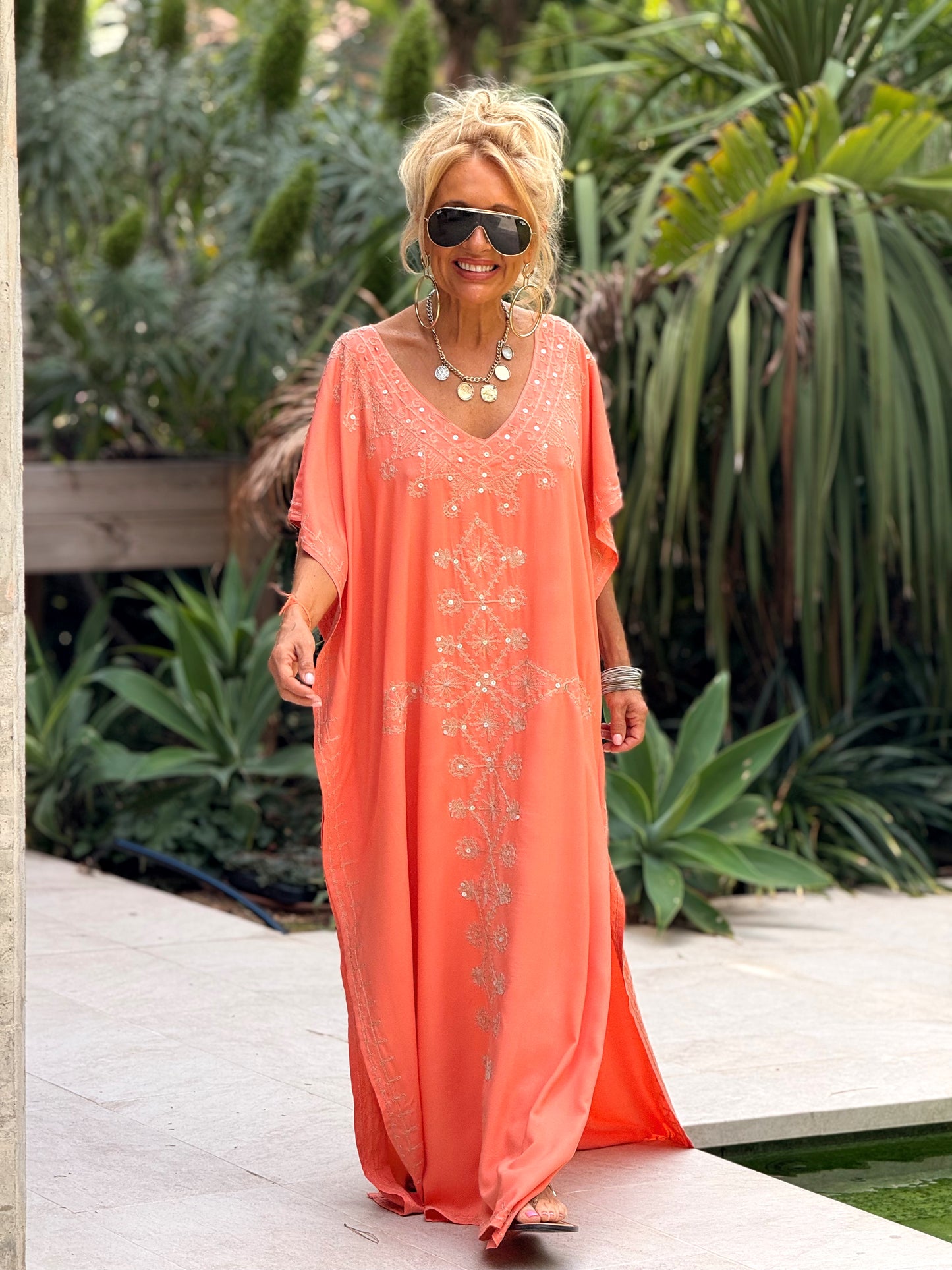 VESTIDO OVERSIZE TENERIFE MULTICOLOR