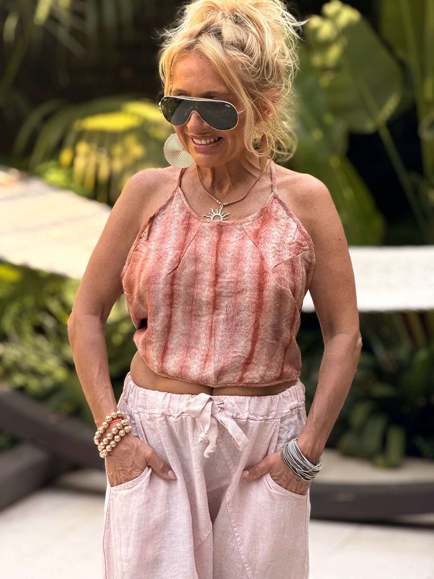 TOP CORTO INDY MULTICOLOR