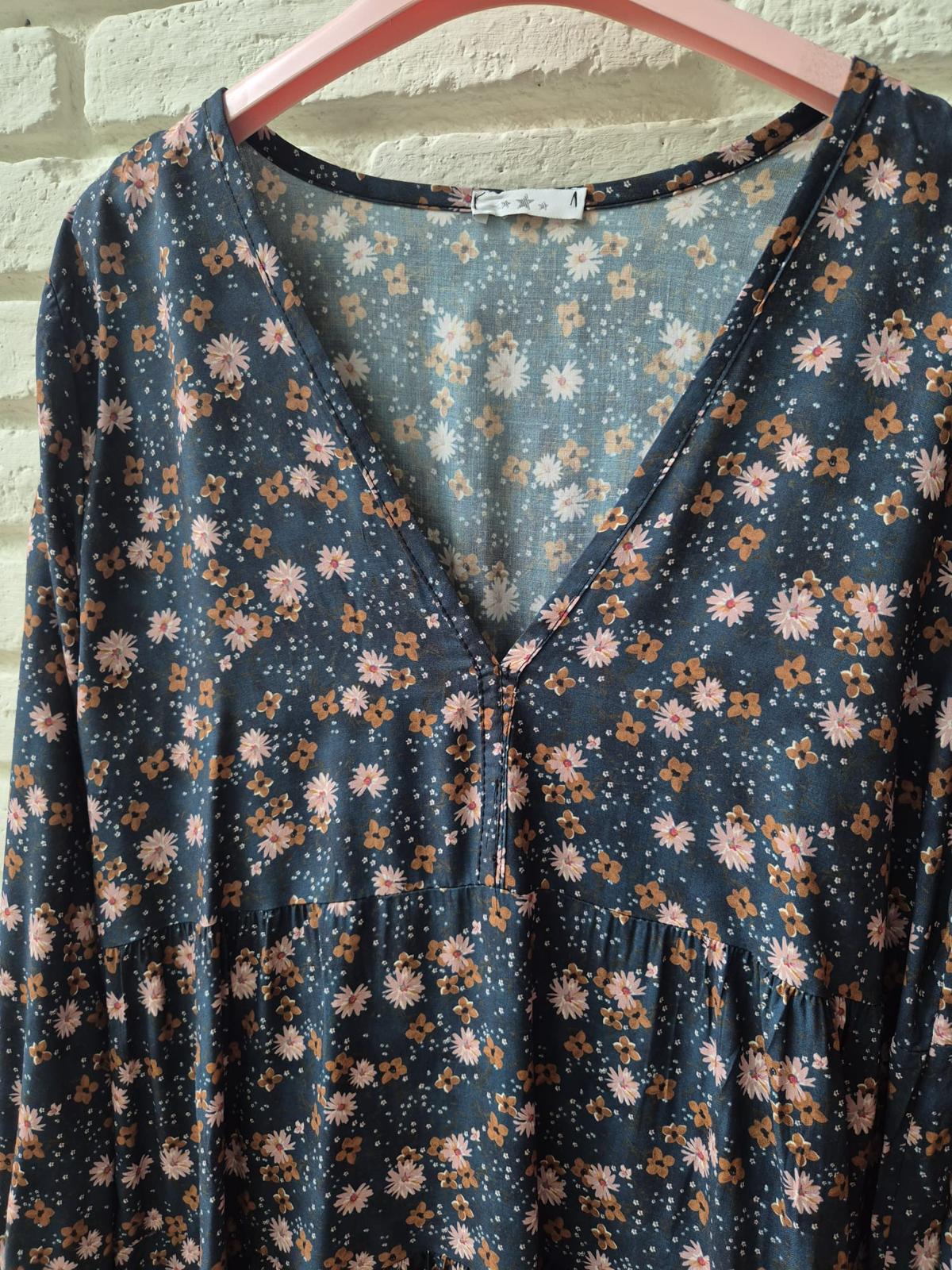 VESTIDO CORTO KELSIE ESTAMPADO VERDE