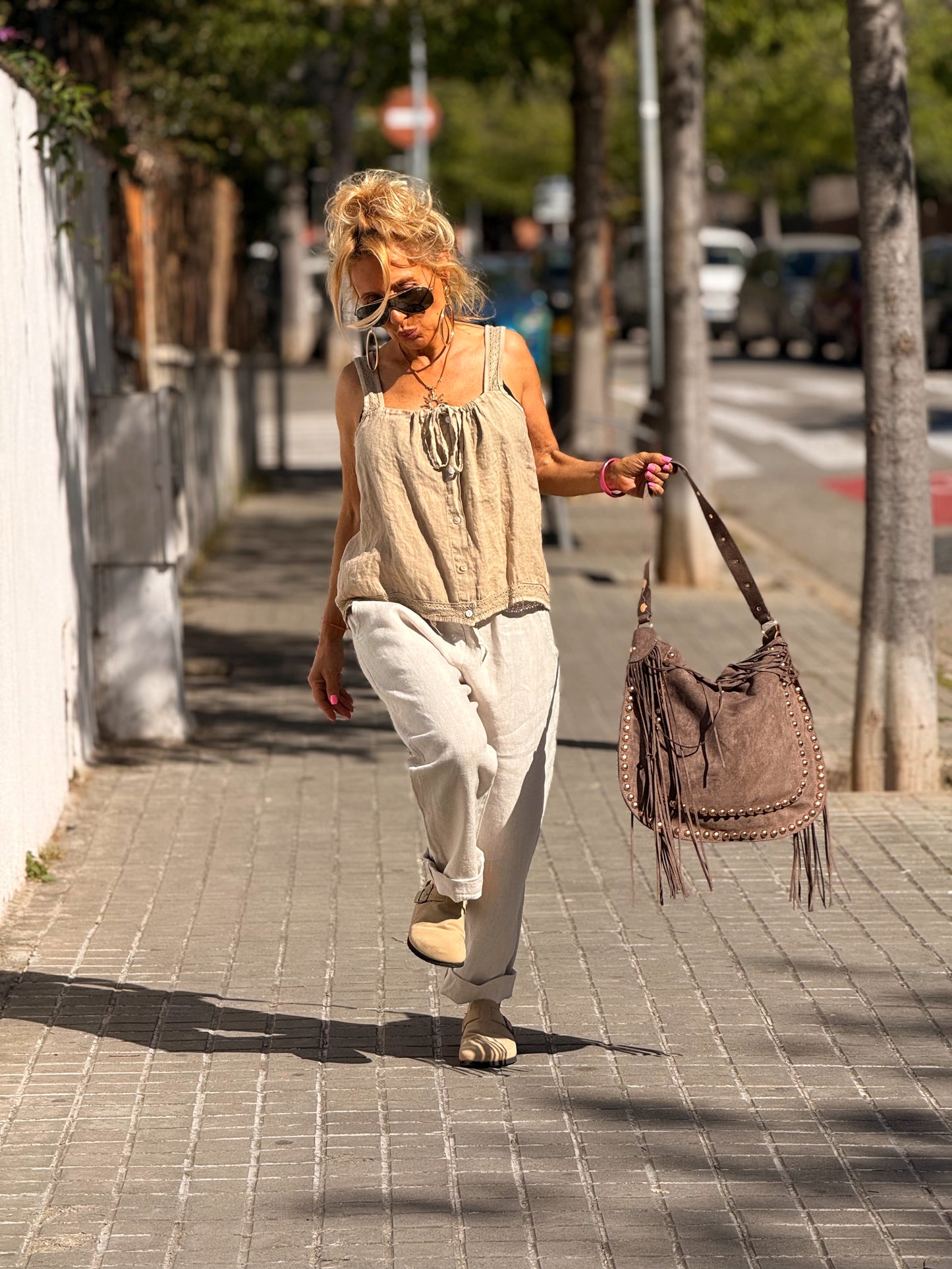 PANTALON LINO MANU