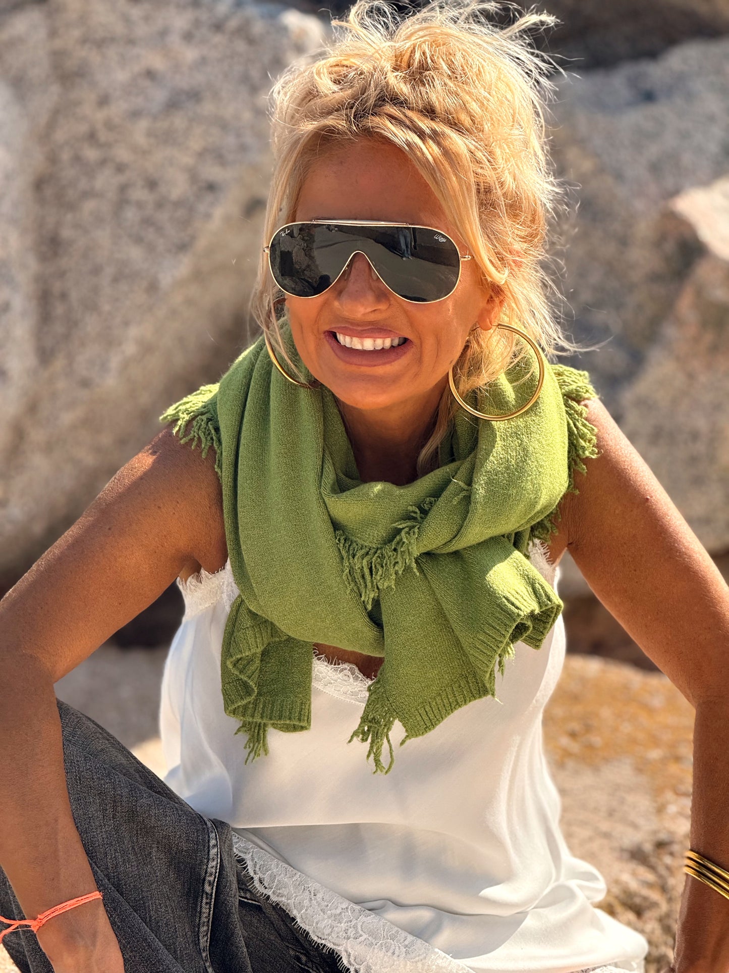 BUFANDA FLECOS CELINE MULTICOLOR