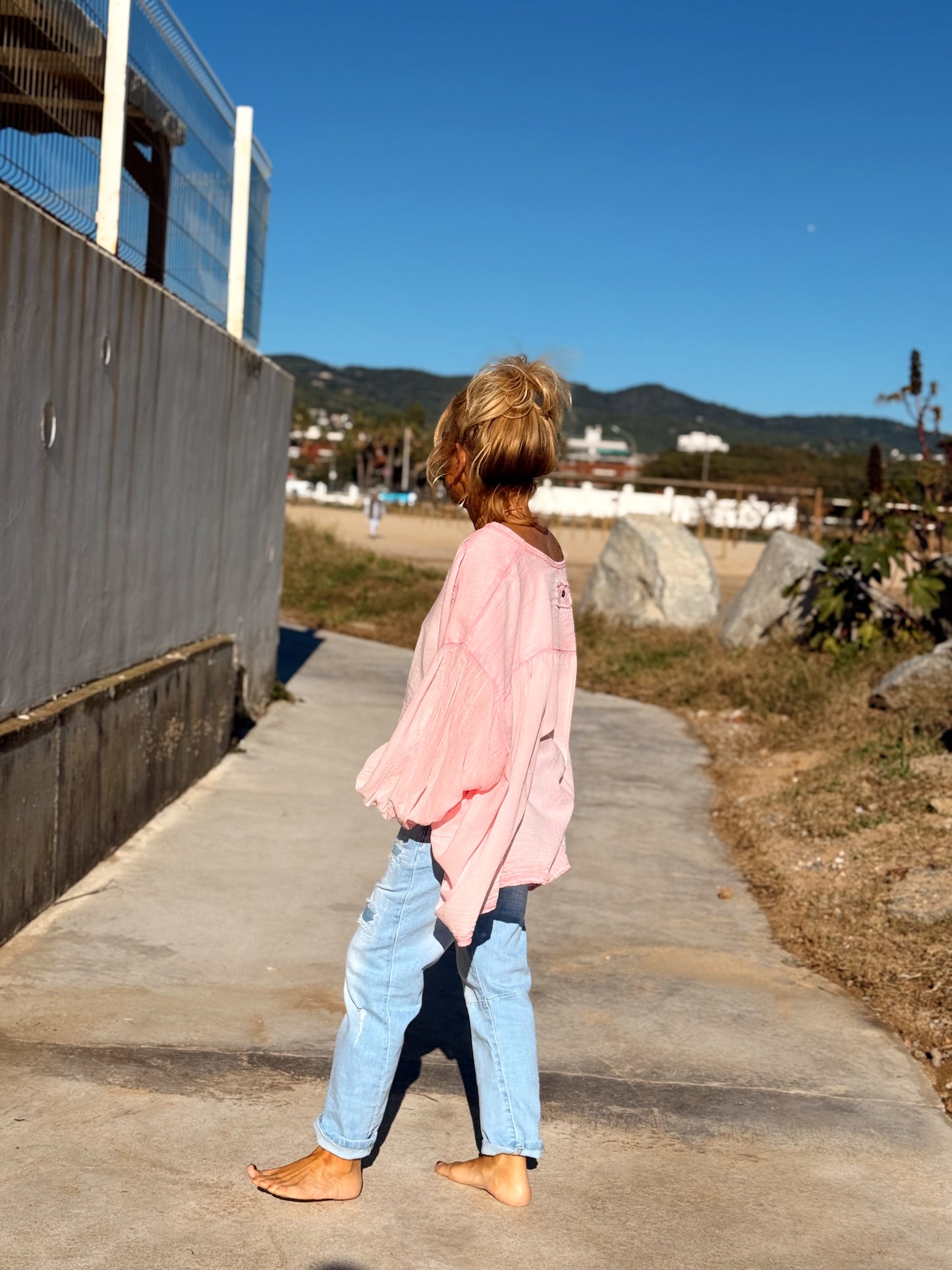 BLUSA SUPER OVERSIZE LUPA MULTICOLOR