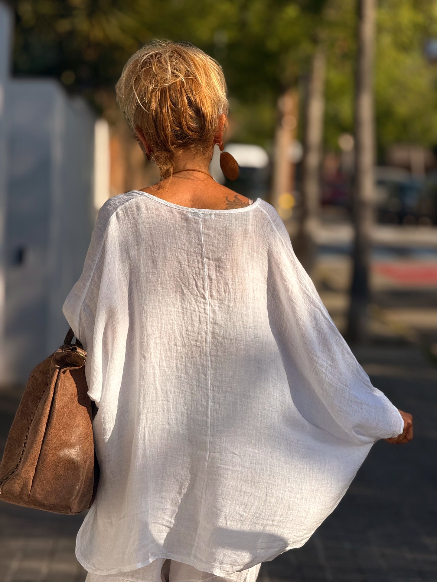 BLUSA SÚPER OVERSIZE MARIO MULTICOLOR
