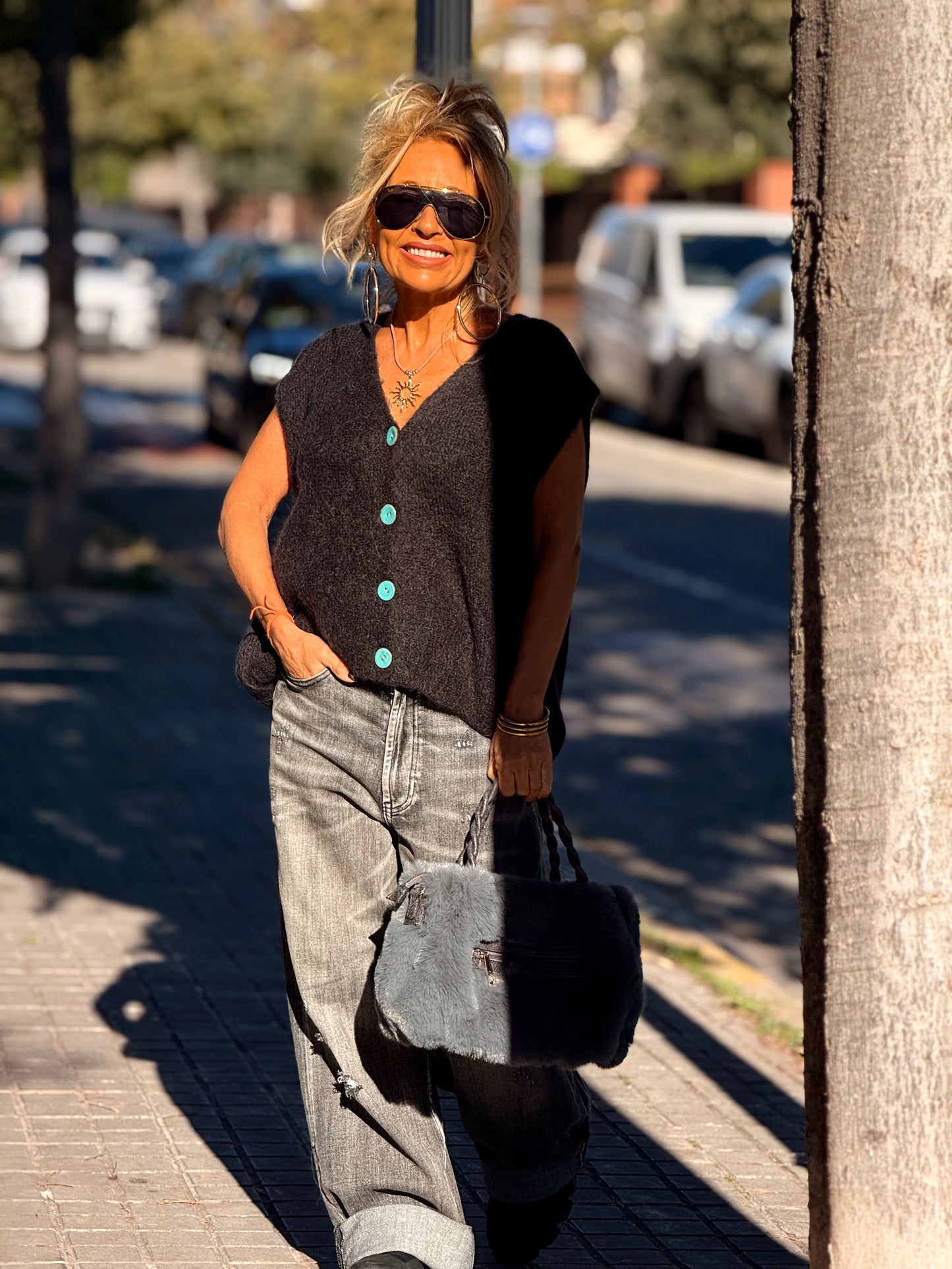 CHALECO JULIANO MULTICOLOR