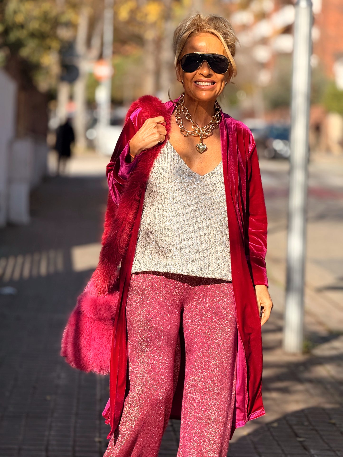 KIMONO TERCIOPELO MULTICOLOR