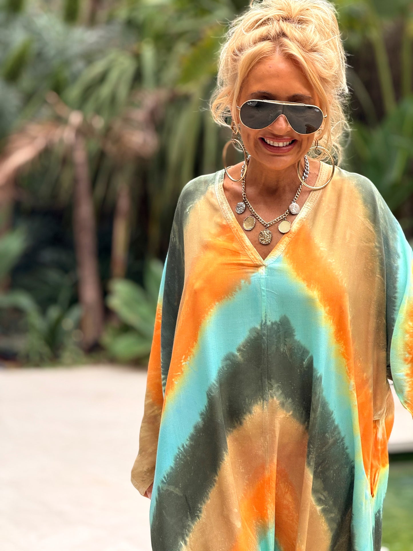 VESTIDO OVERSIZE IBIZA MULTICOLOR