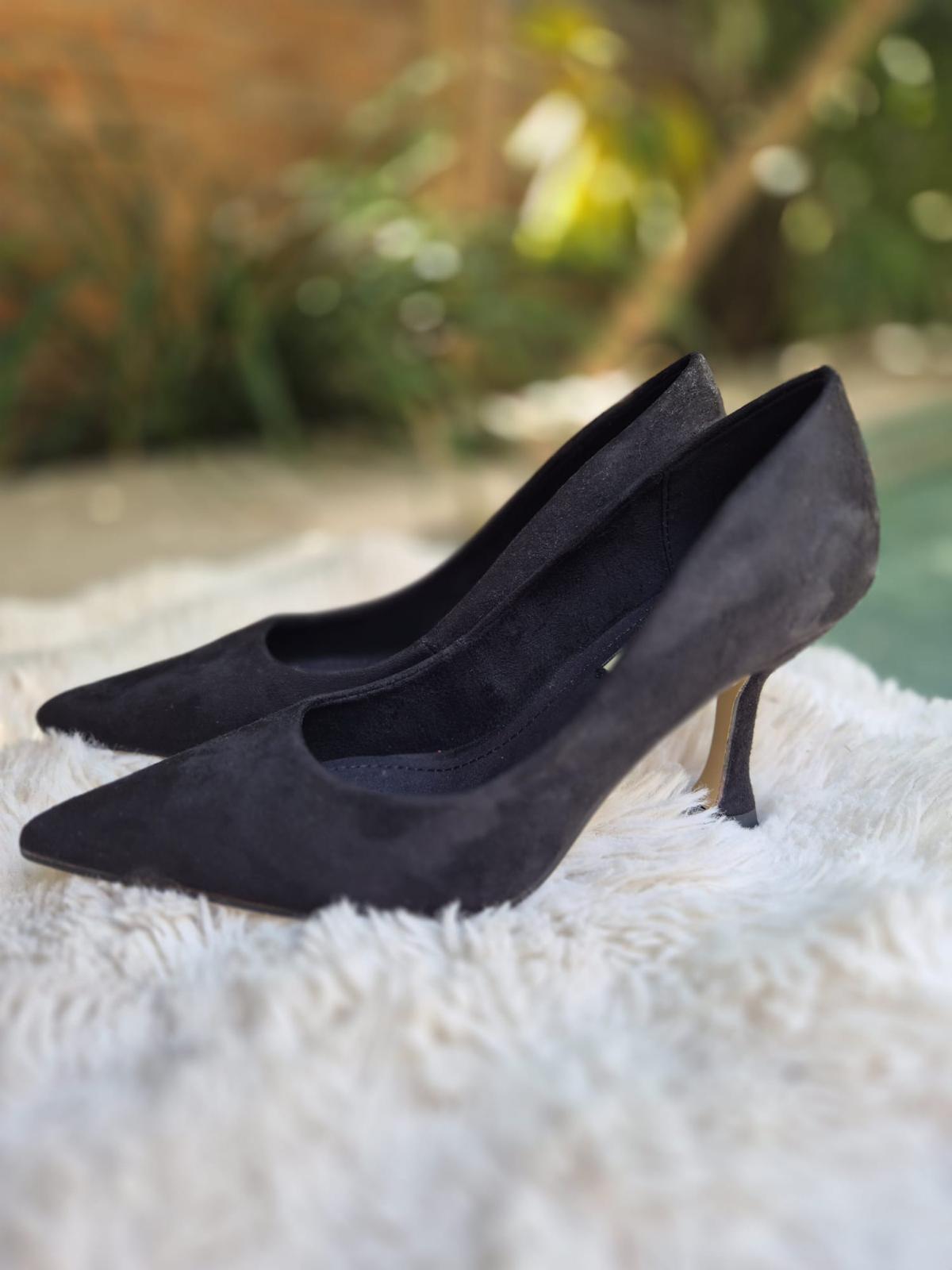 ZAPATOS DE TACÓN SHARON NEGRO