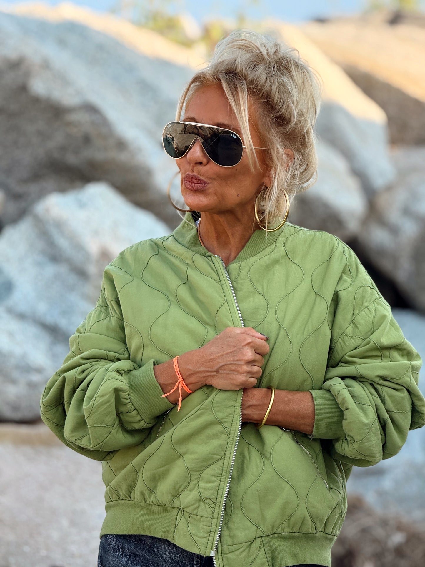 BOMBER FILIPA MULTICOLOR