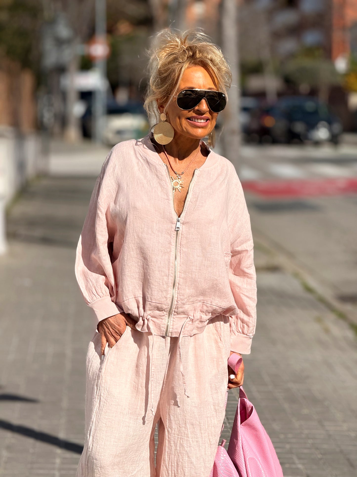 BOMBER LINO CAMILLE MULTICOLOR
