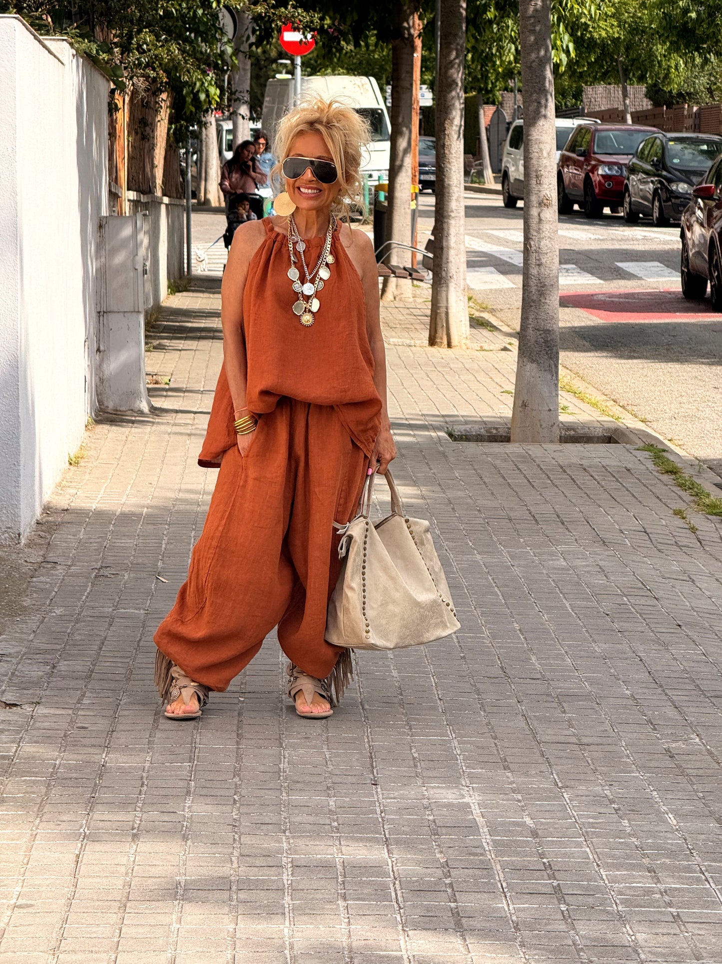 TOP LINO YOLA MULTICOLOR
