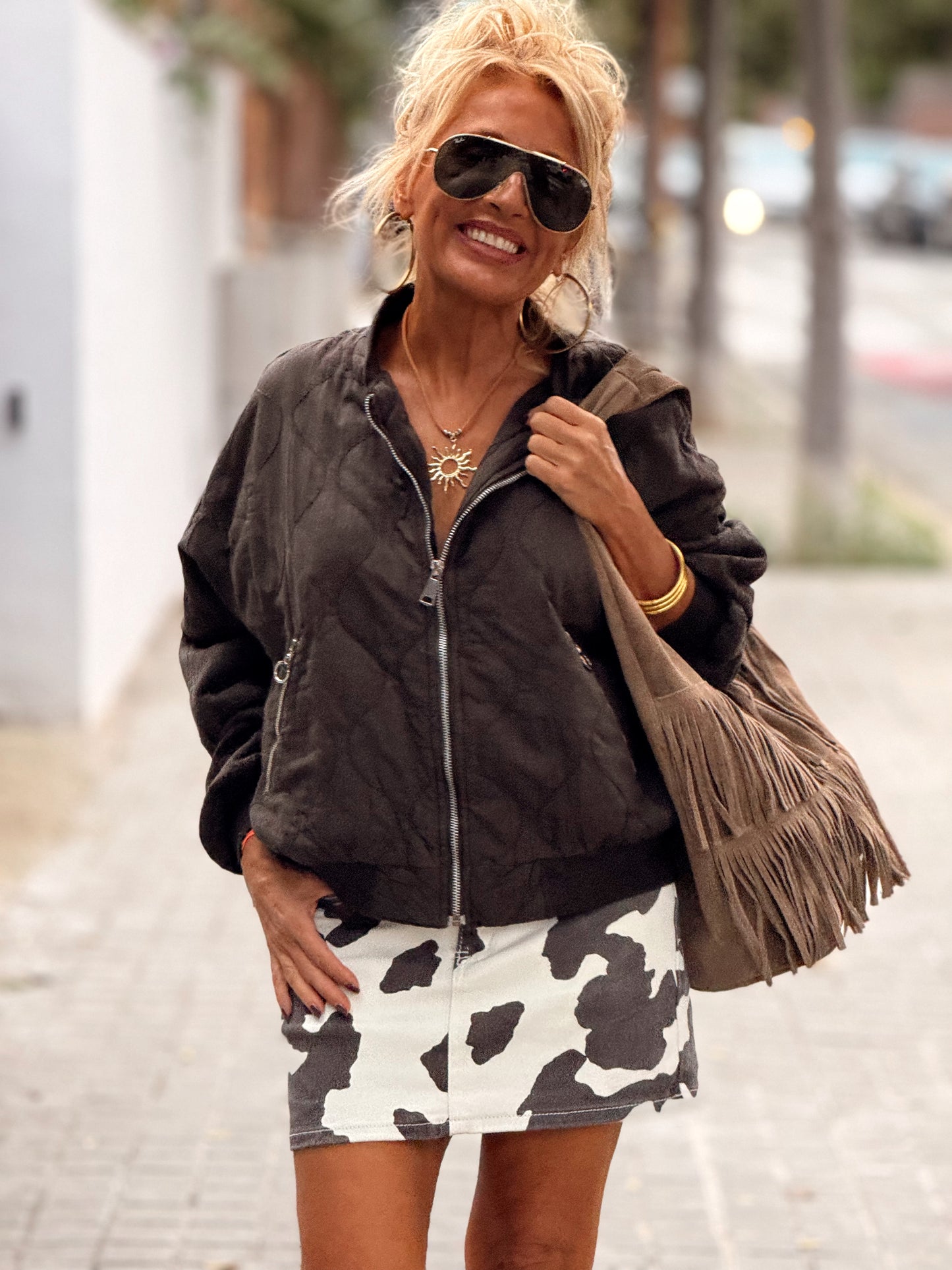 BOMBER FILIPA MULTICOLOR