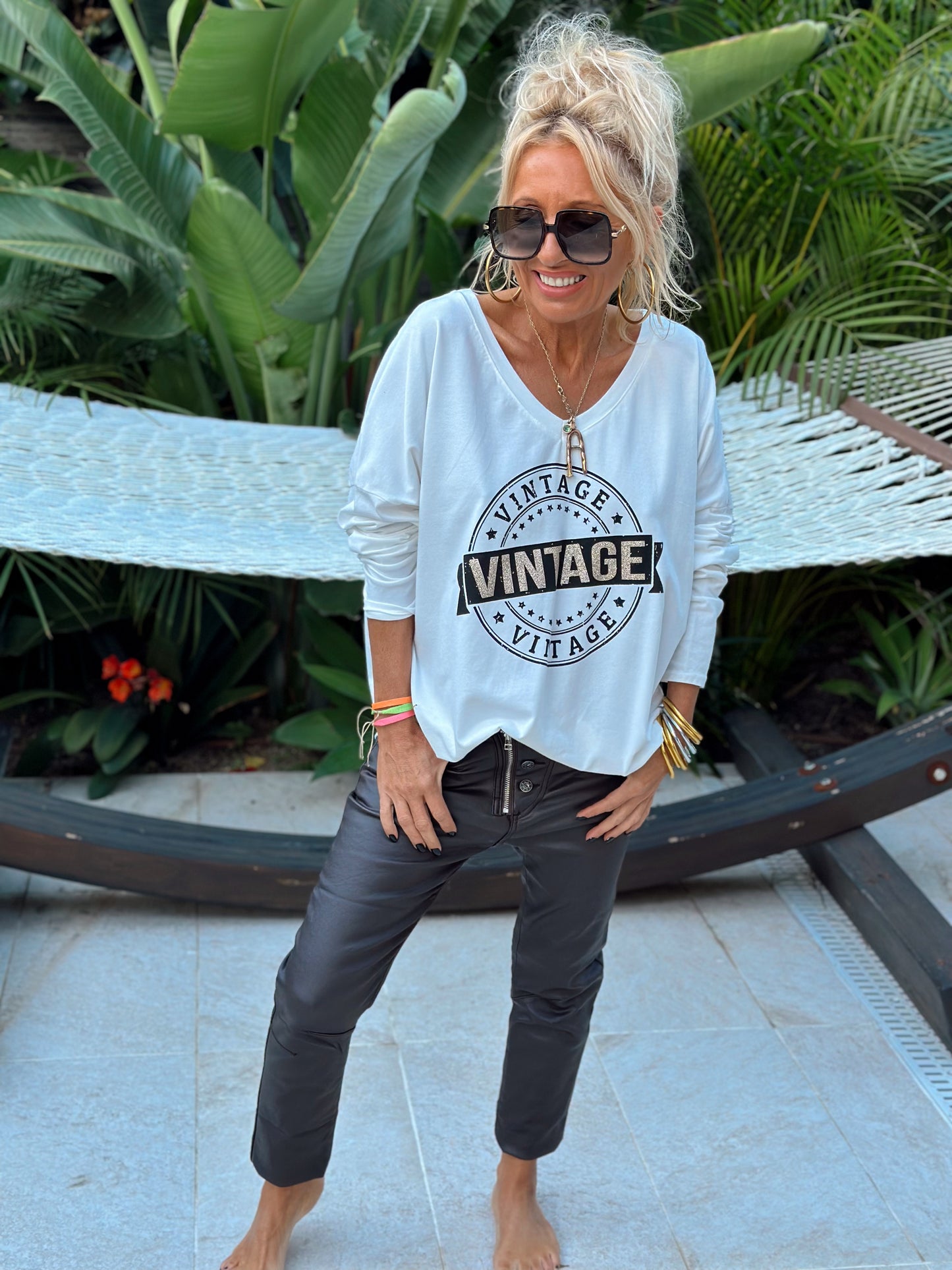 SUDADERA VINTAGE MULTICOLOR