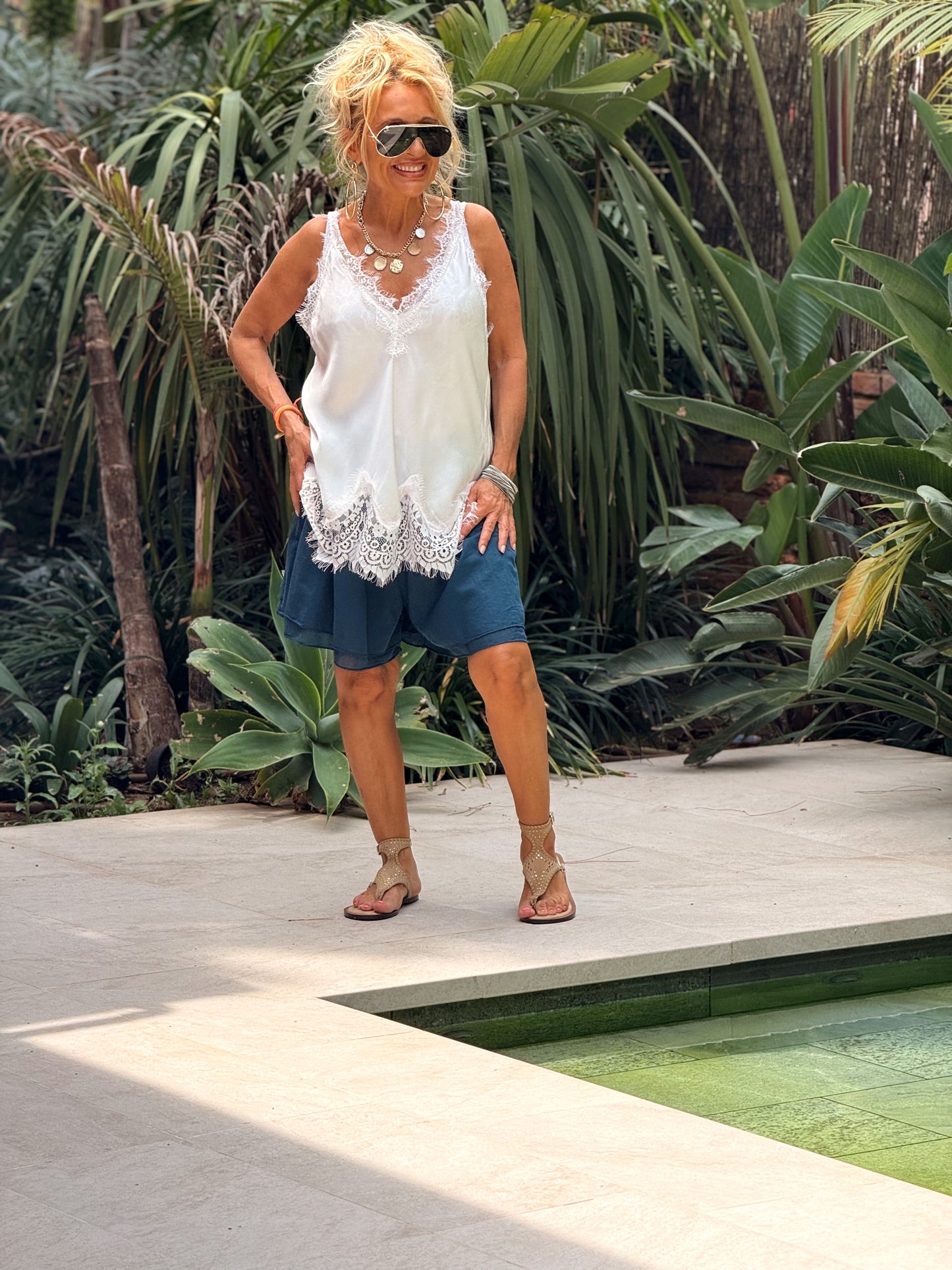 SHORT OVERSIZE MELEY MULTICOLOR