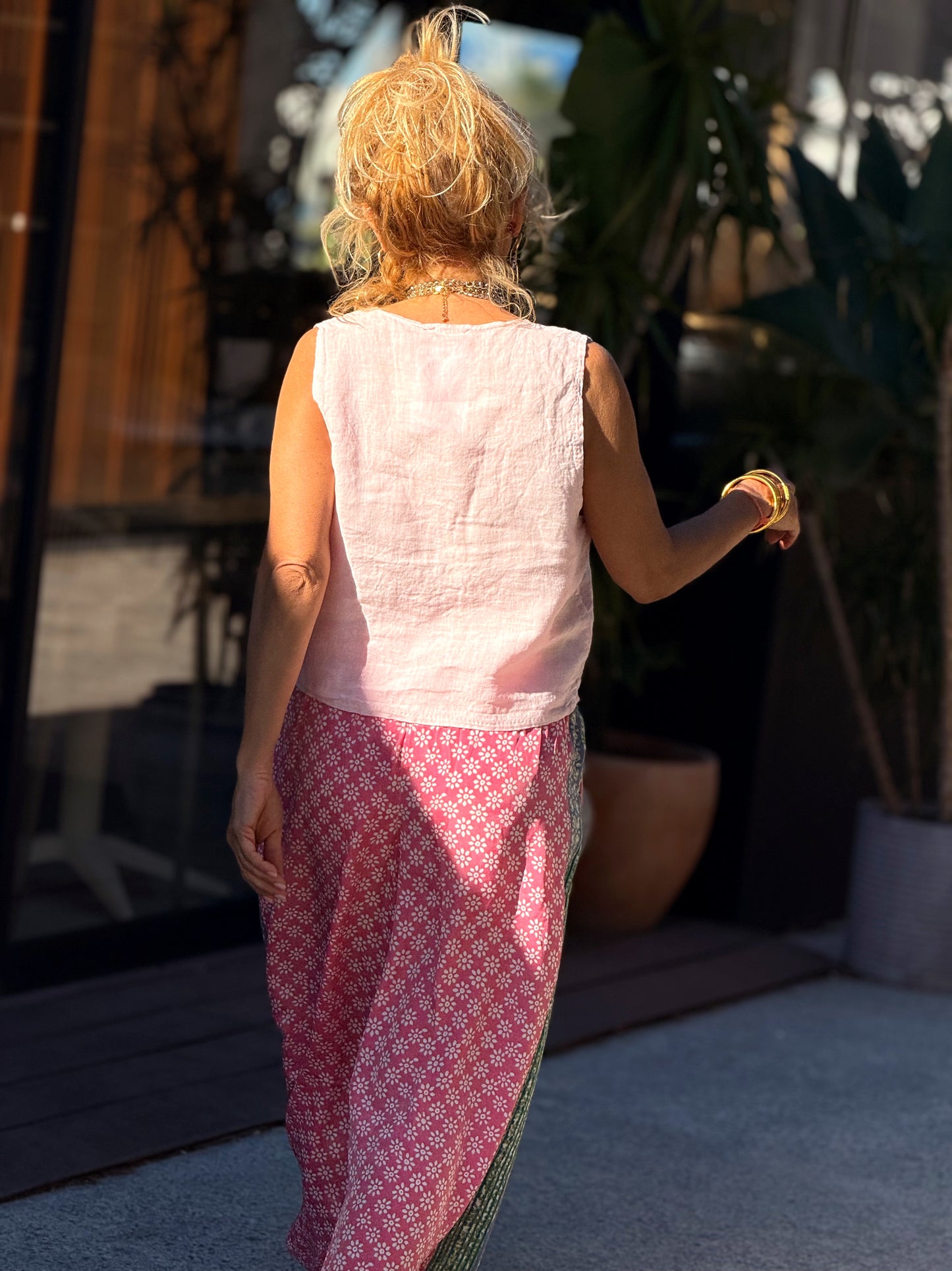 PANTALON HIPPIE CHIC ESTAMPADO MULTICOLOR