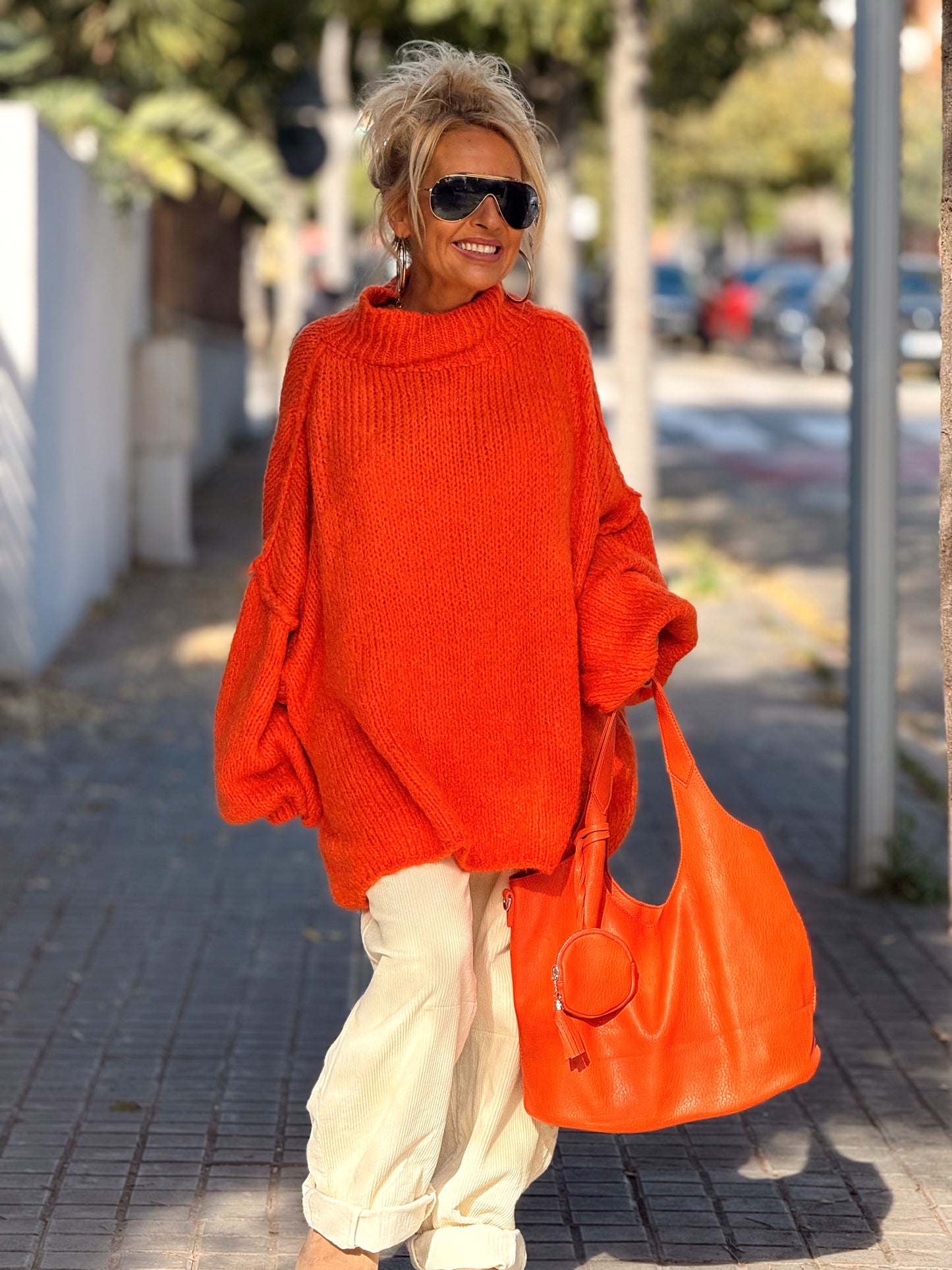 JERSEY SUPER OVERSIZE MELANIE MULTICOLOR