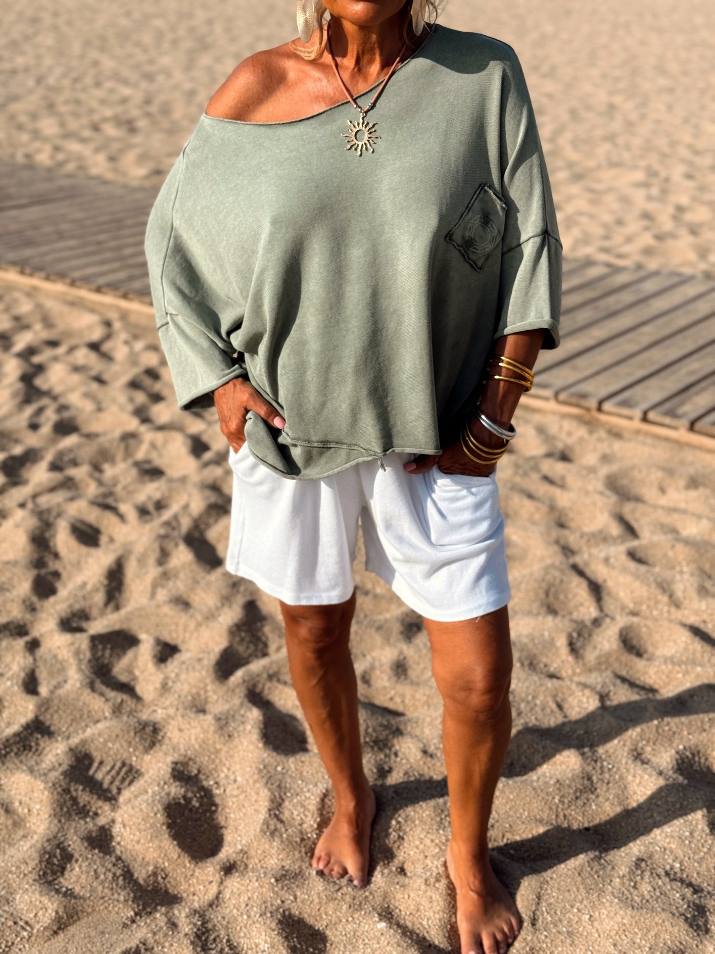 SHORT OVERSIZE BONNIE MULTICOLOR