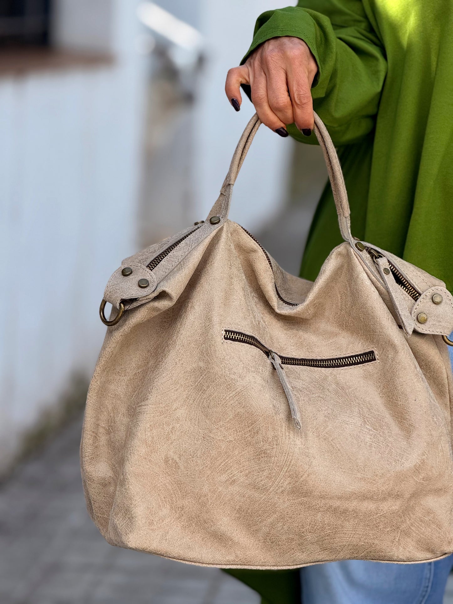 BOLSO TACHAS MULTICOLOR
