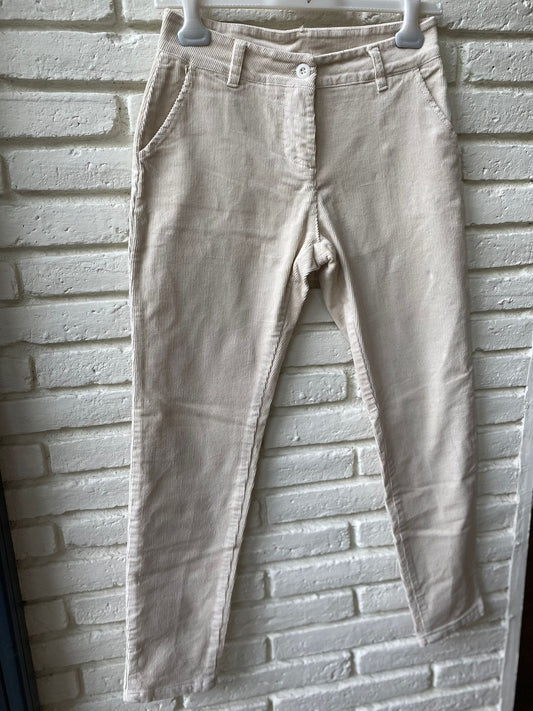 PANTALON PANA MARIEL BEIGE