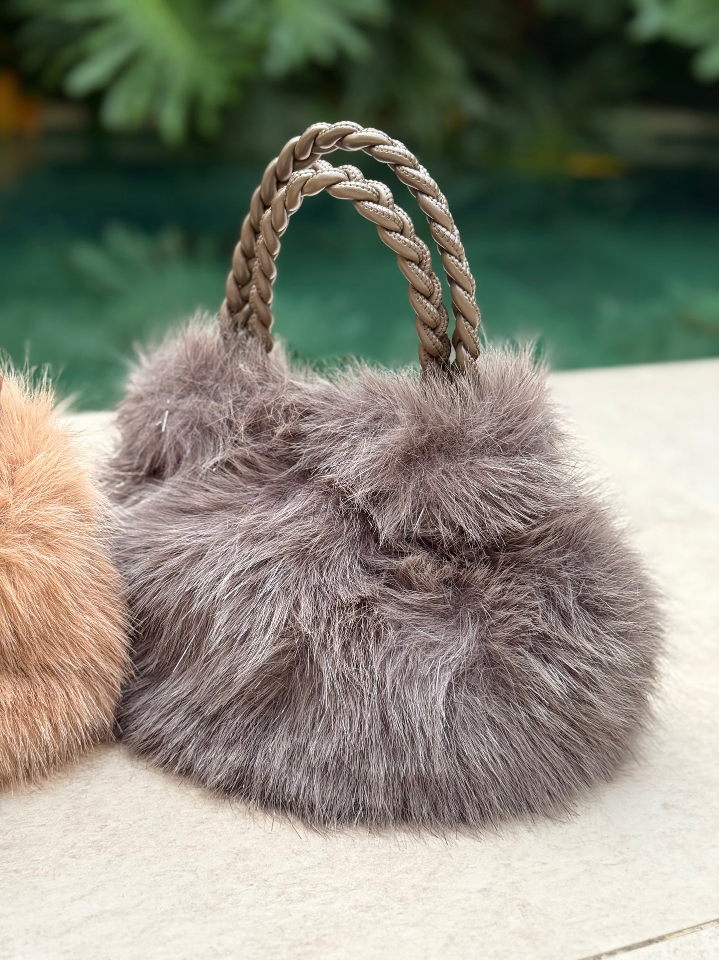 BOLSO PEQUEÑO PELO SINTÉTICO STOCKHOLM MULTICOLOR