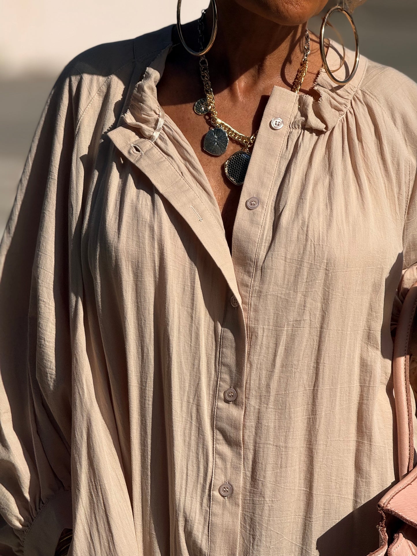 VESTIDO OVERSIZE NINA MULTICOLOR