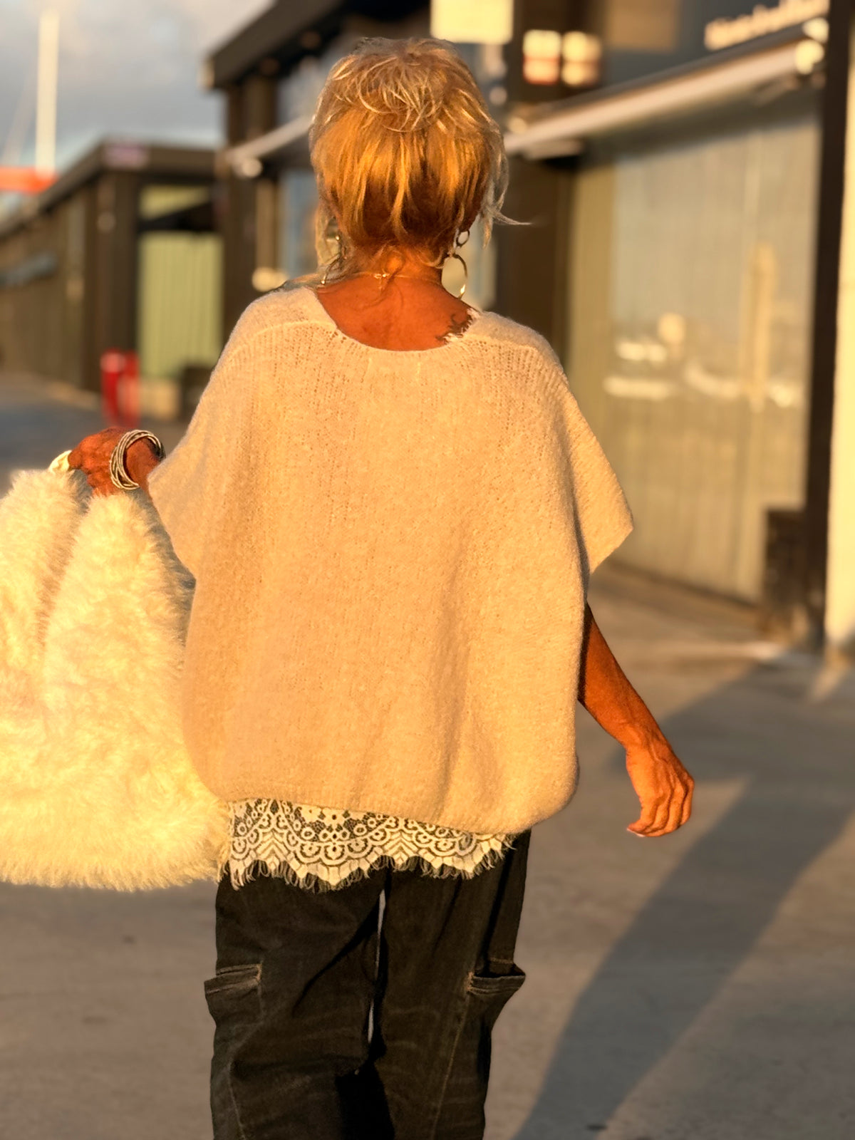 CHALECO OVERSIZE MARIANA MULTICOLOR
