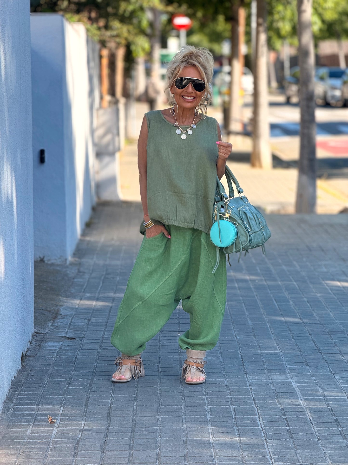 BLUSA LINO ARTHUR MULTICOLOR