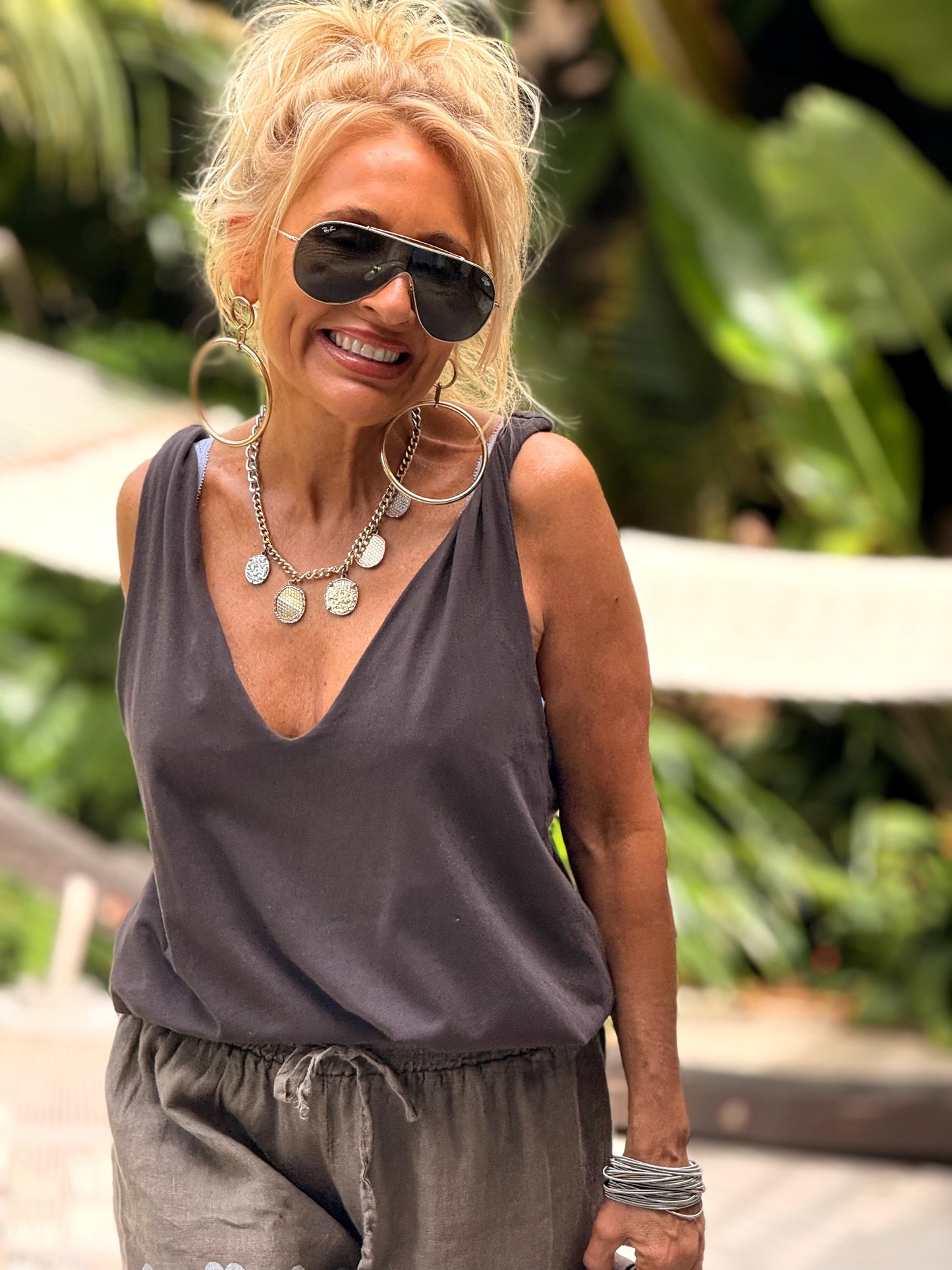 TOP ENTRELACE MULTICOLOR