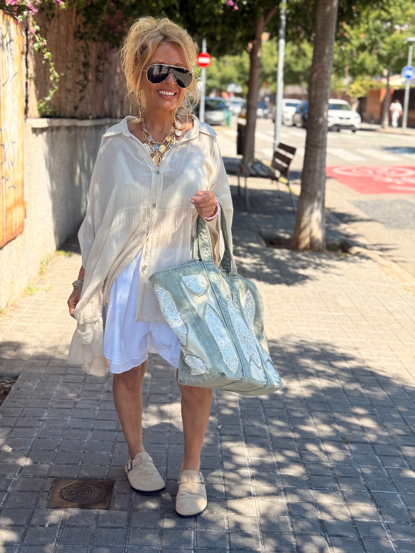 SHORT OVERSIZE MELEY MULTICOLOR