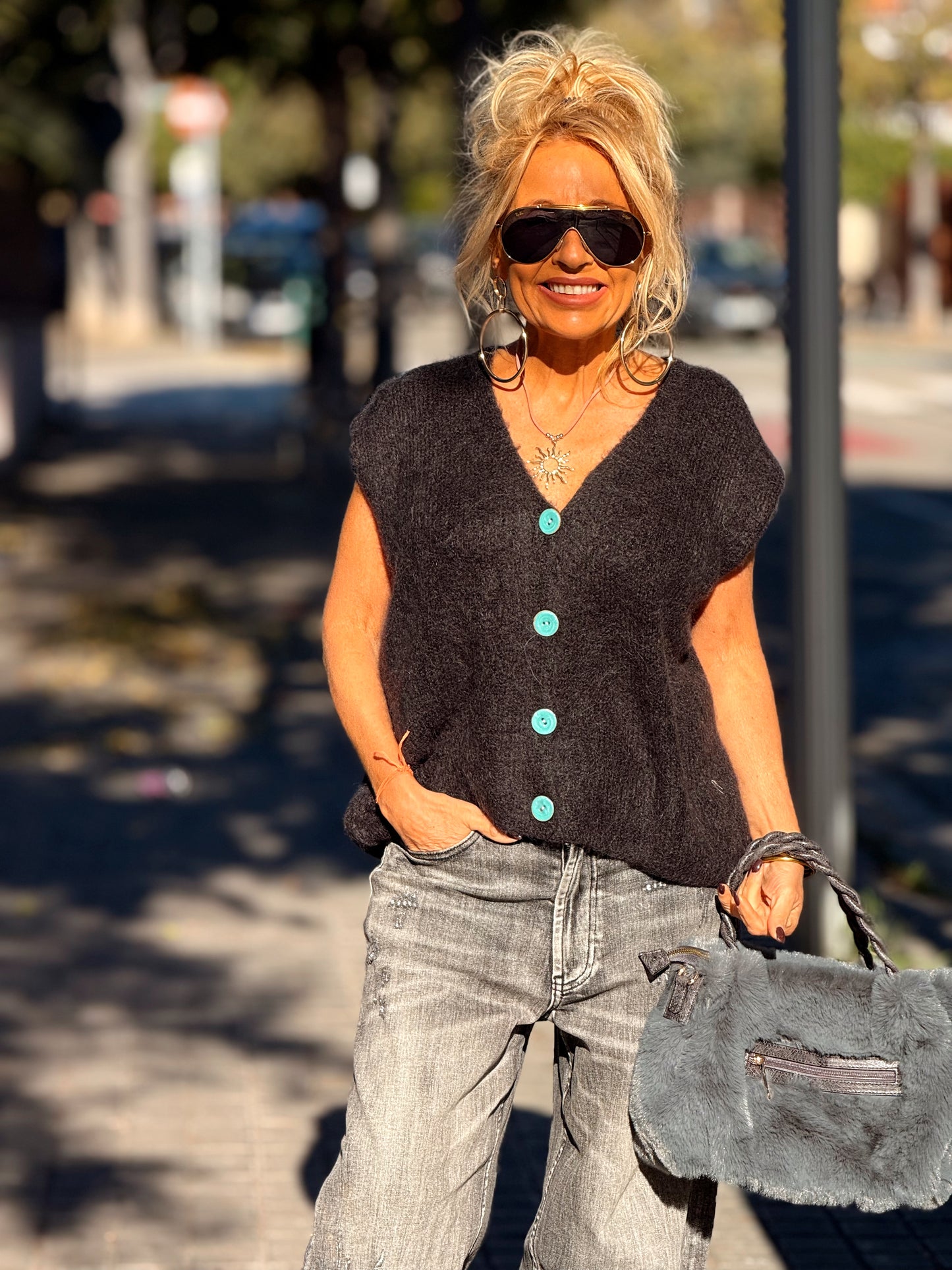 CHALECO JULIANO MULTICOLOR