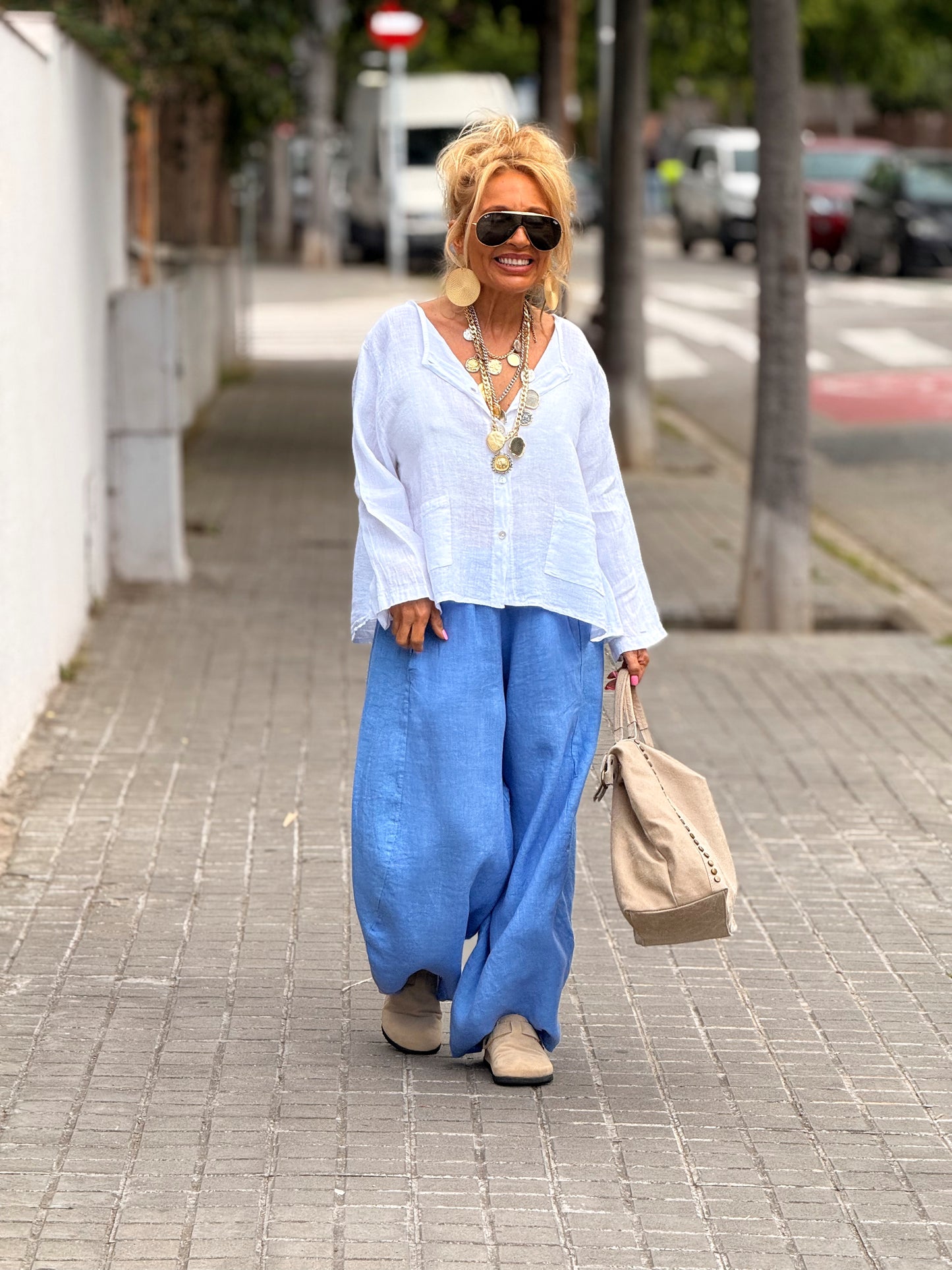 PANTALON OVERSIZE EDEN MULTICOLOR