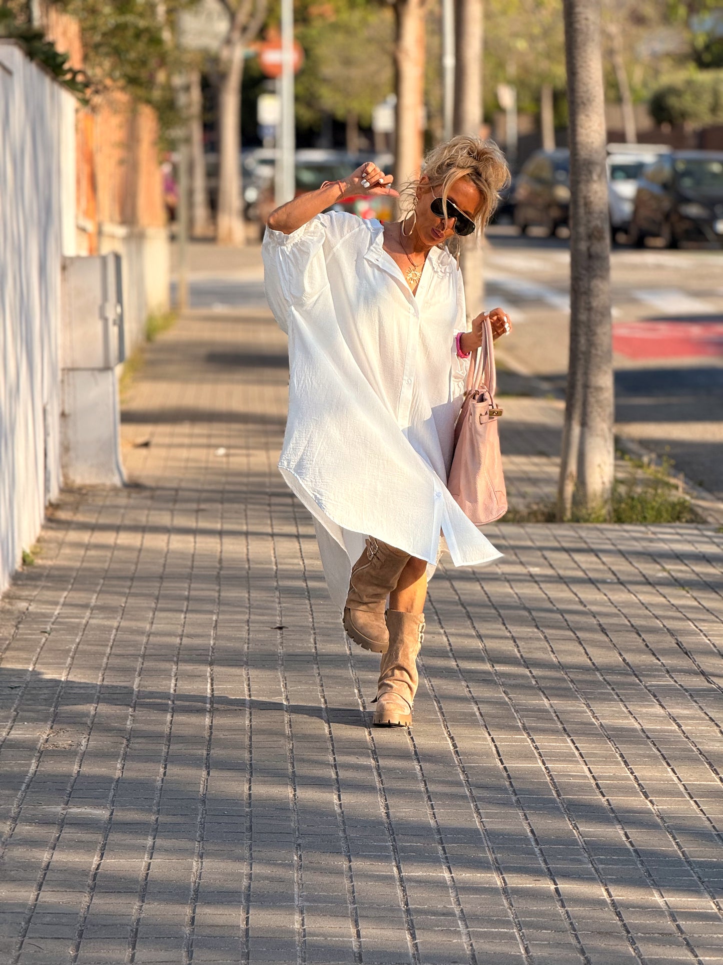 VESTIDO OVERSIZE NINA MULTICOLOR