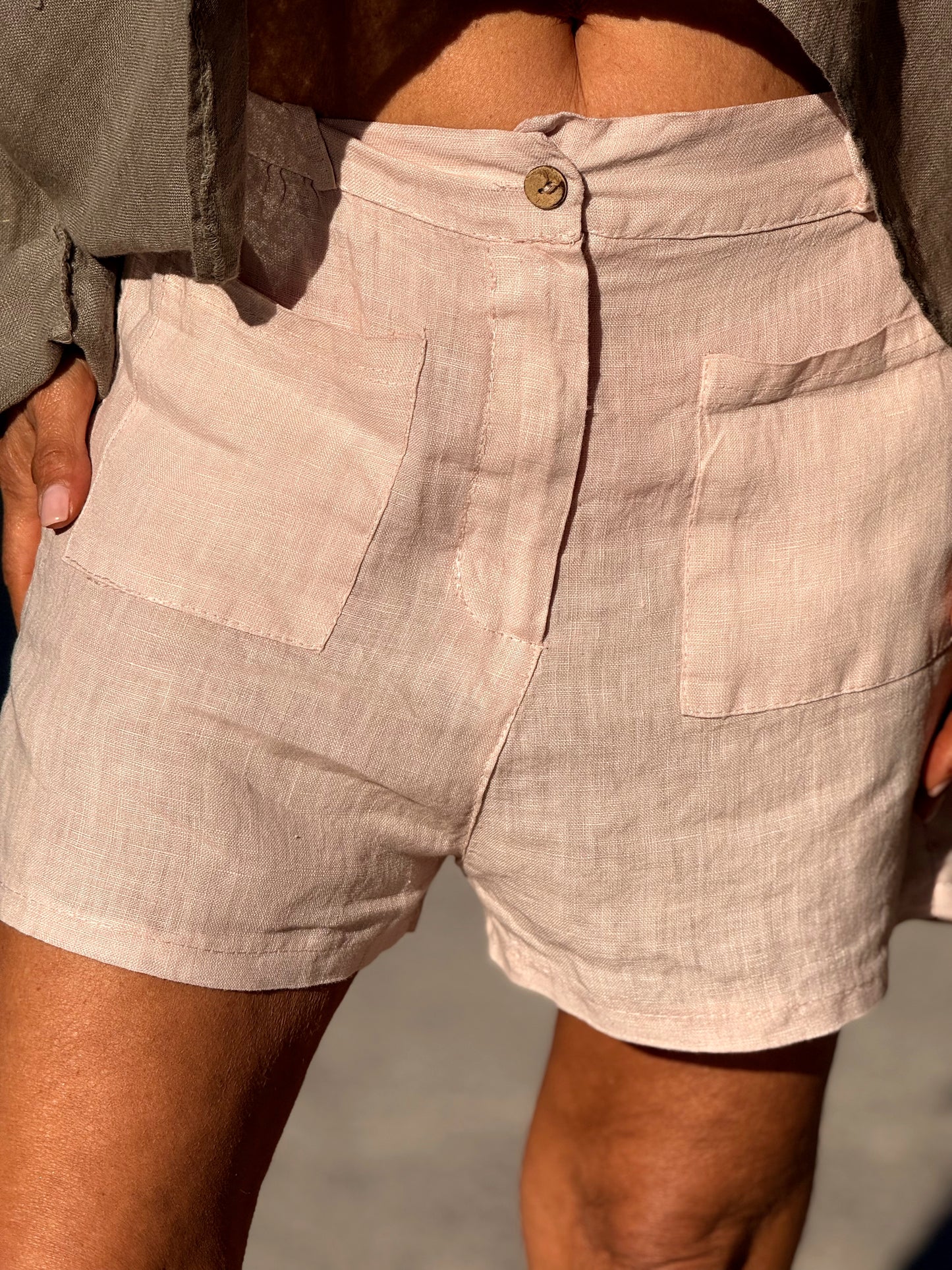 SHORT LINO TERRY MULTICOLOR