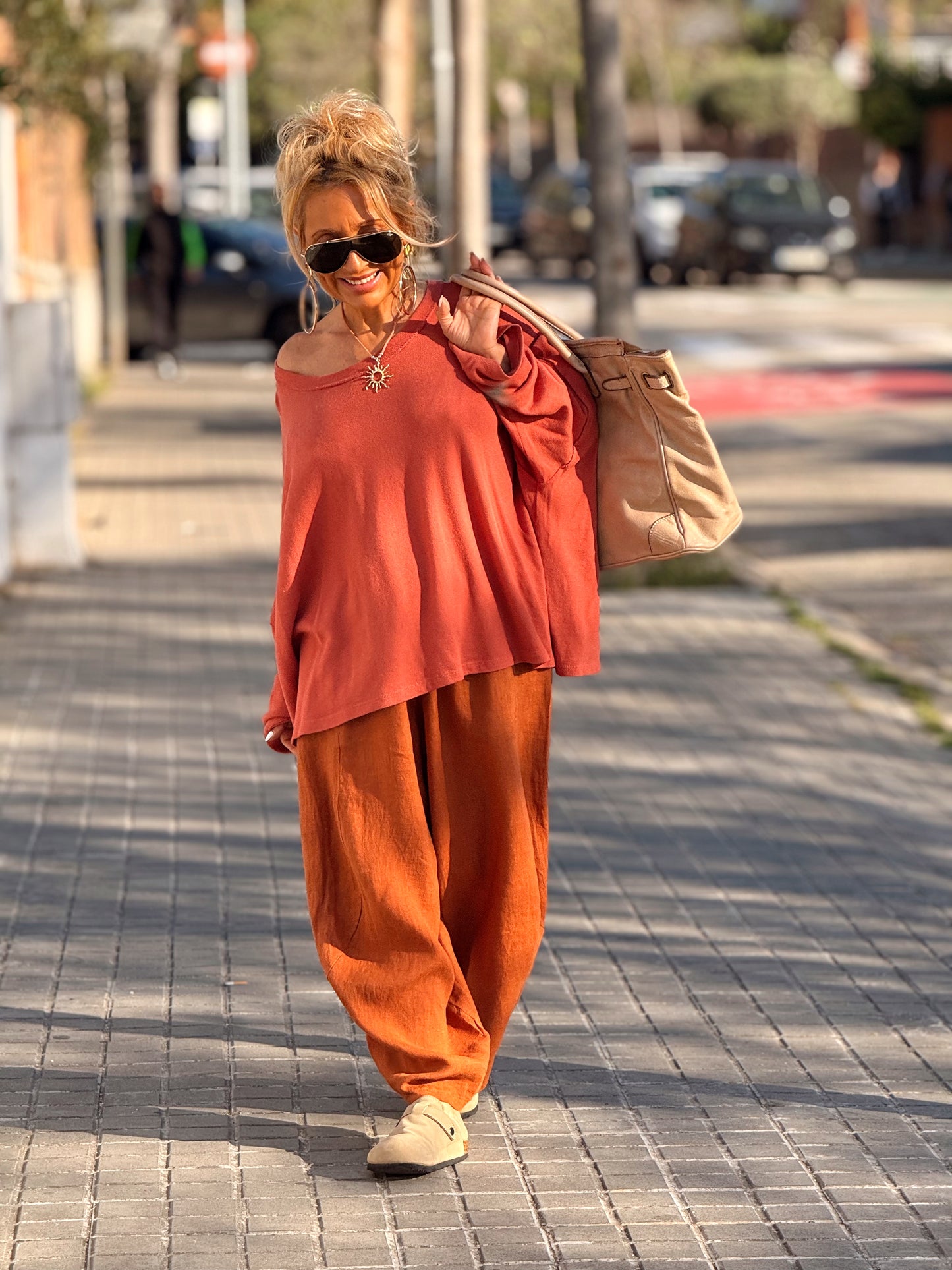 PANTALON OVERSIZE EDEN MULTICOLOR