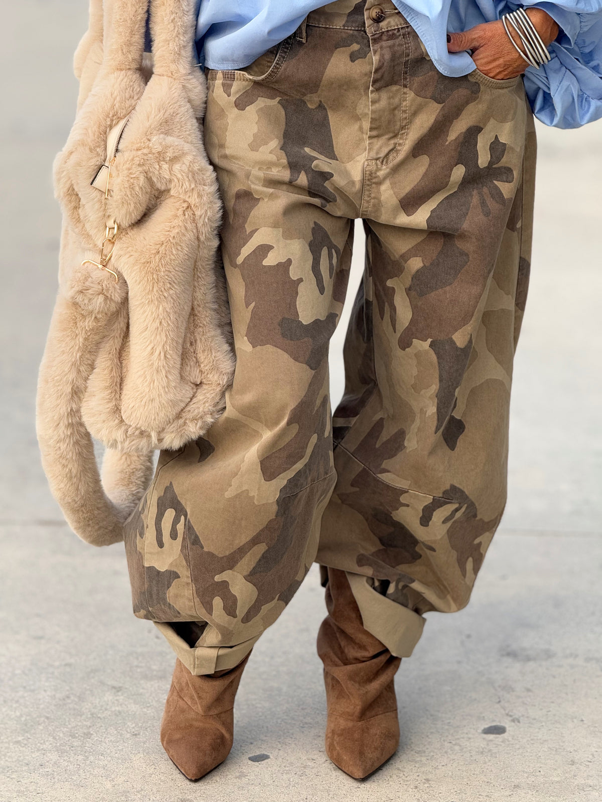 PANTALON CAMUFLAJE MAGDA MULTICOLOR