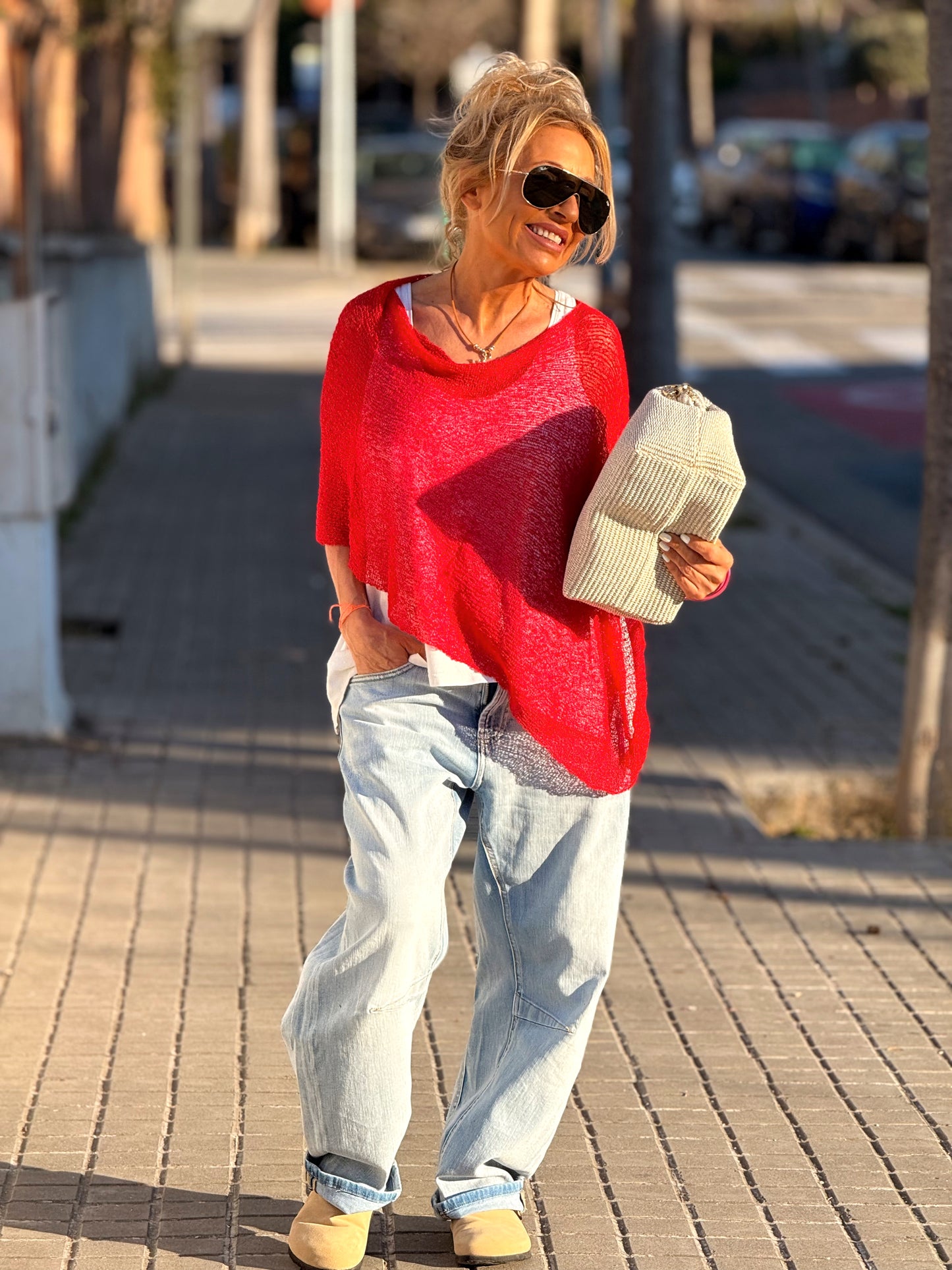 CAPA OVERSIZE ANNY MULTICOLOR