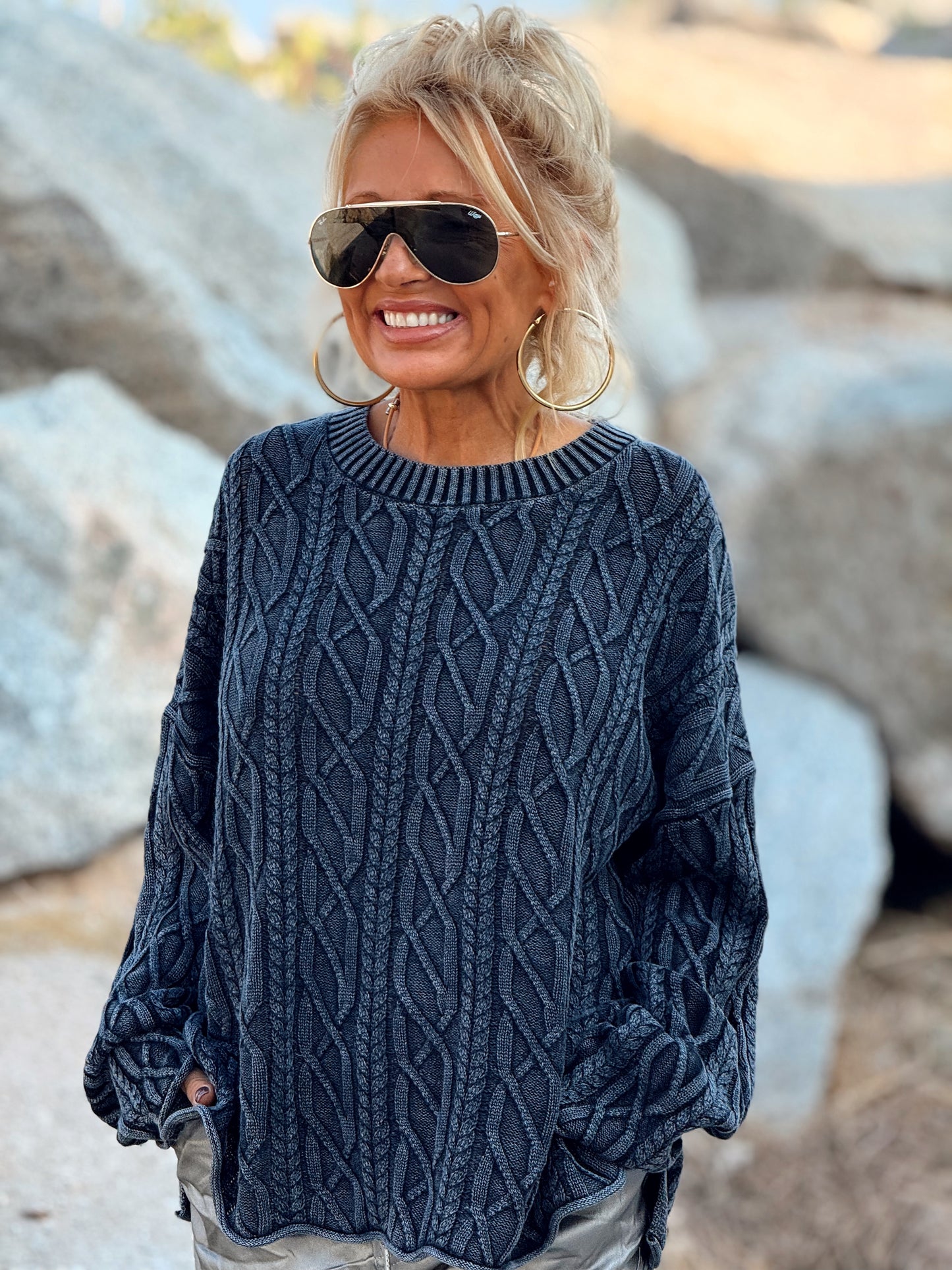 JERSEY ENTRELAZADO TAMARA MULTICOLOR