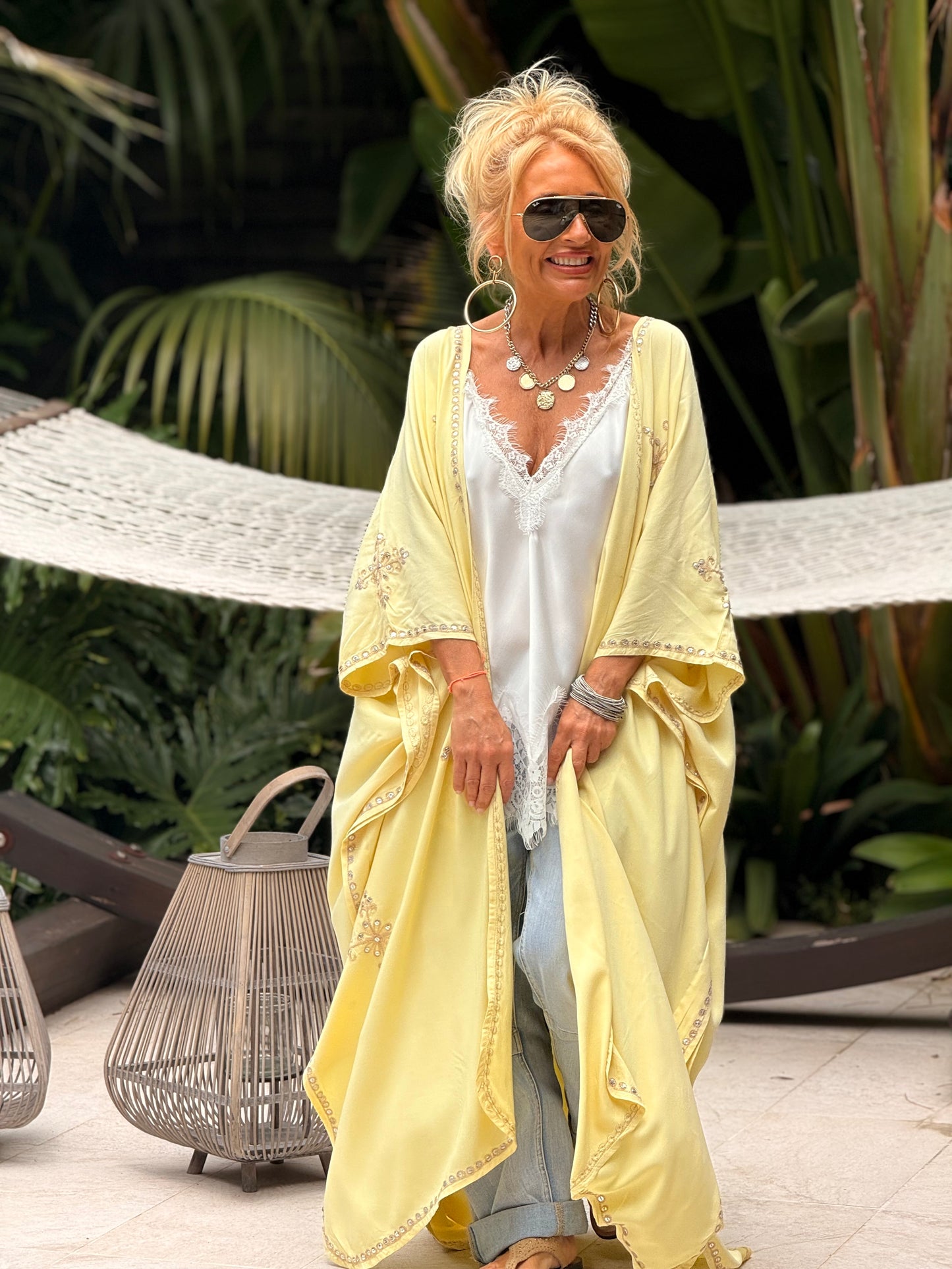 KIMONO SUPER OVERSIZE MENORCA MULTICOLOR