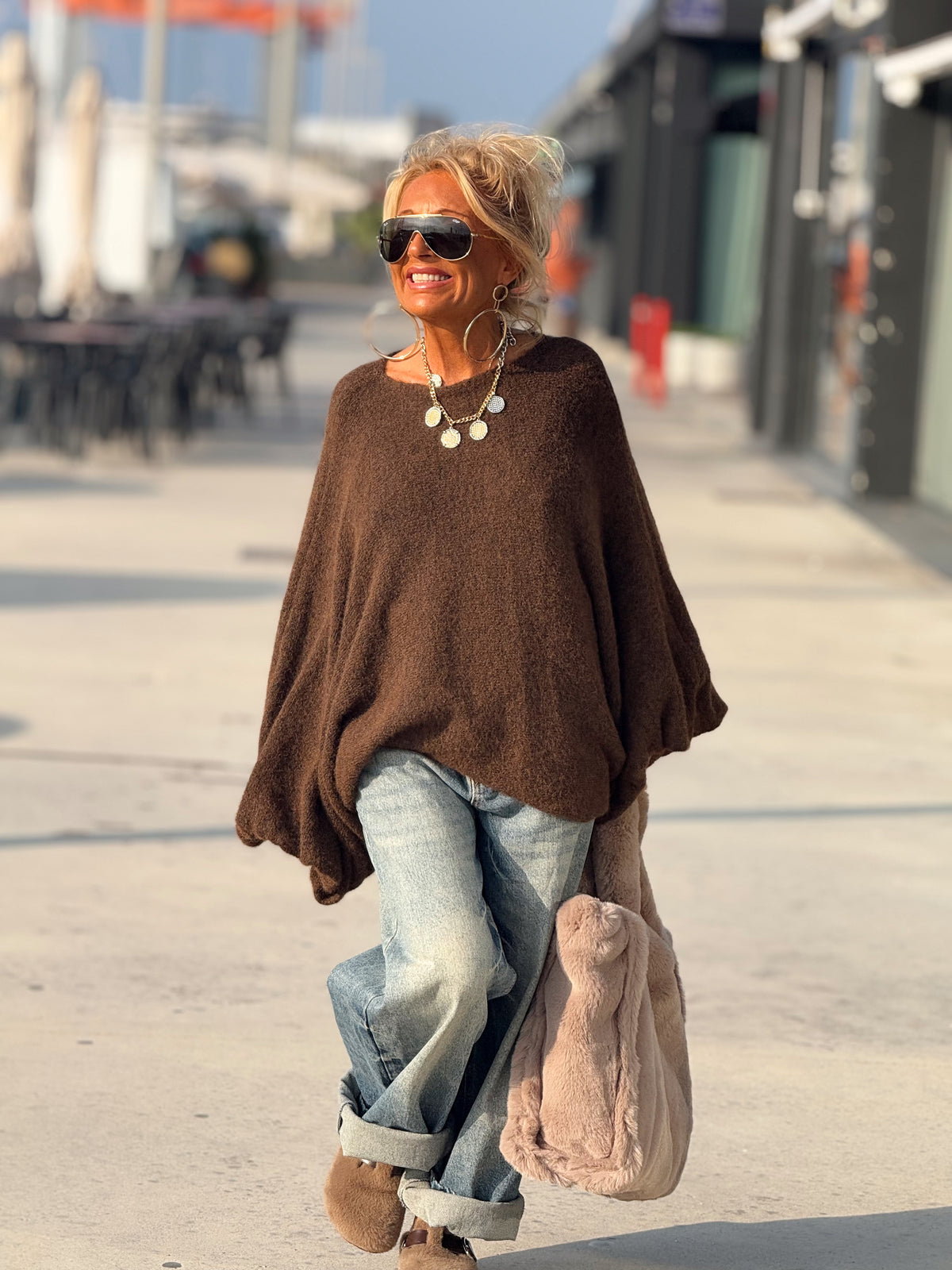 JERSEY OVERSIZE BRIGITTE MULTICOLOR