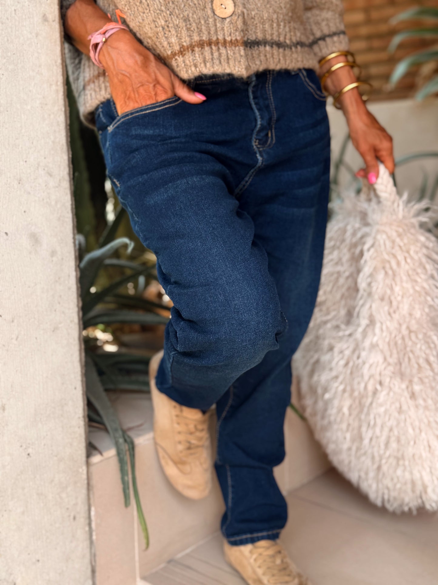 JEANS VAQUEROS TEJANO OSCURO